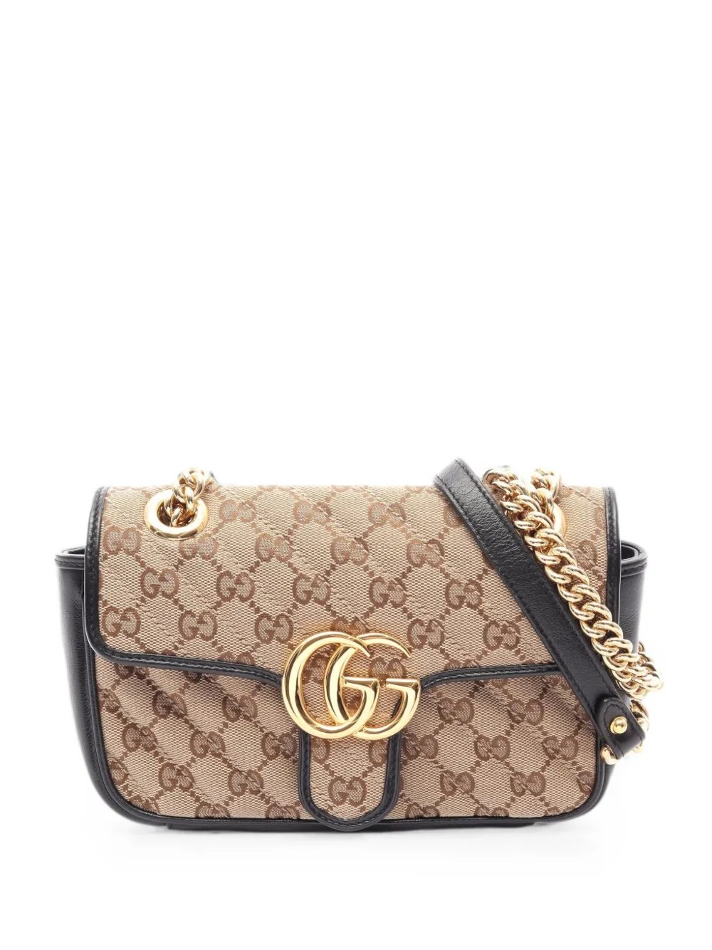 2010s GG Marmont canvas cross body bag