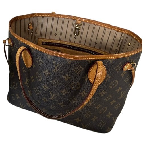 Neverfull leather tote