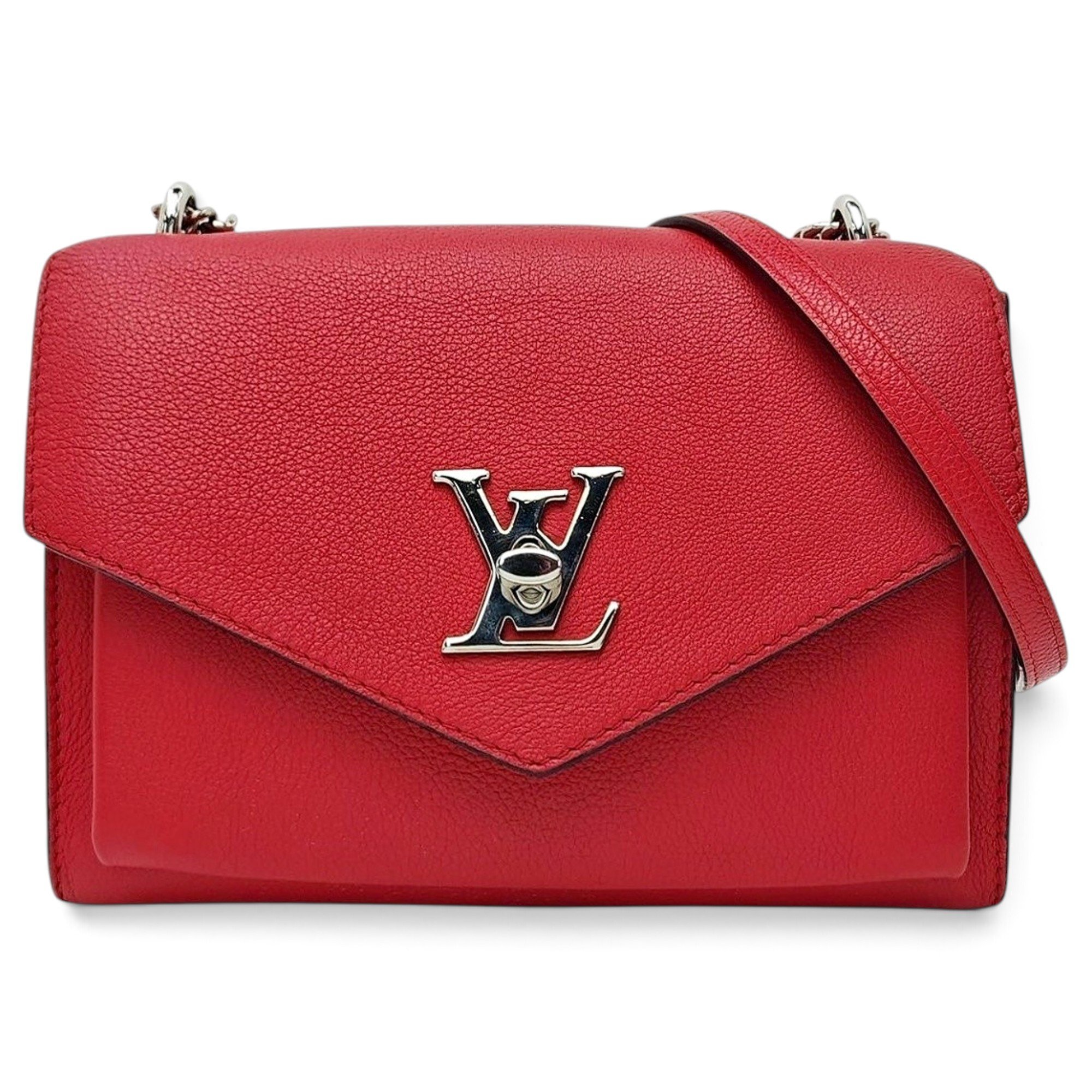 Lockme leather handbag
