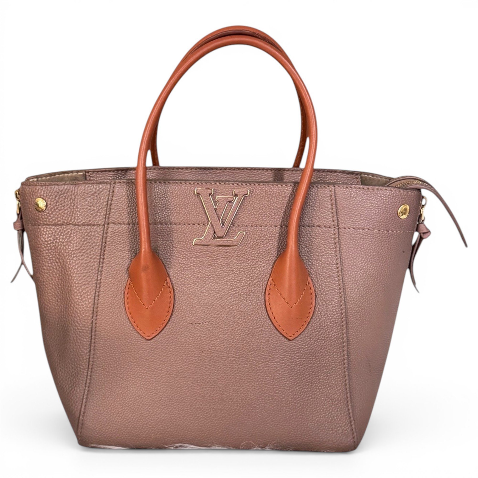 Neverfull leather tote