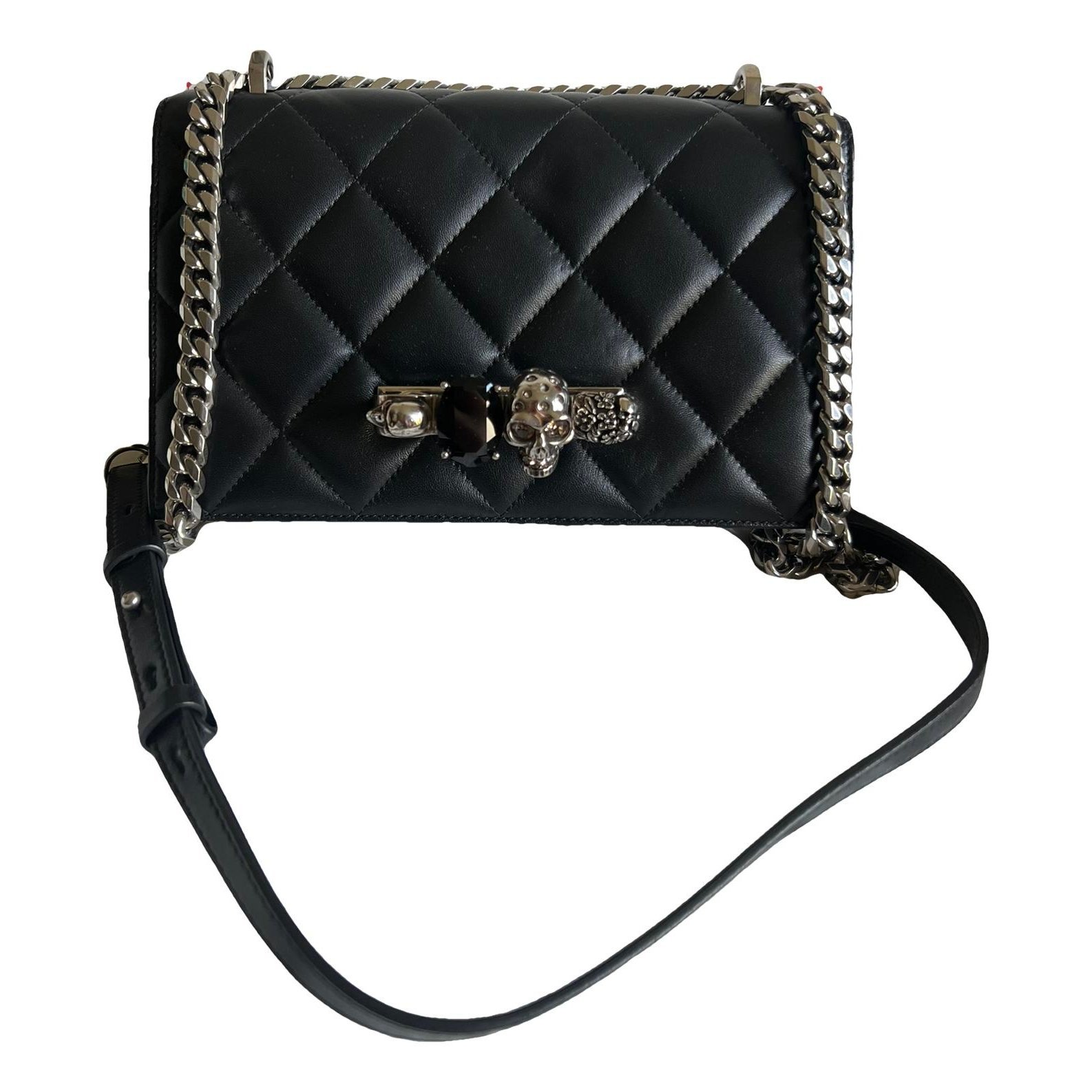 Alexander McQueen Knuckle leather bag