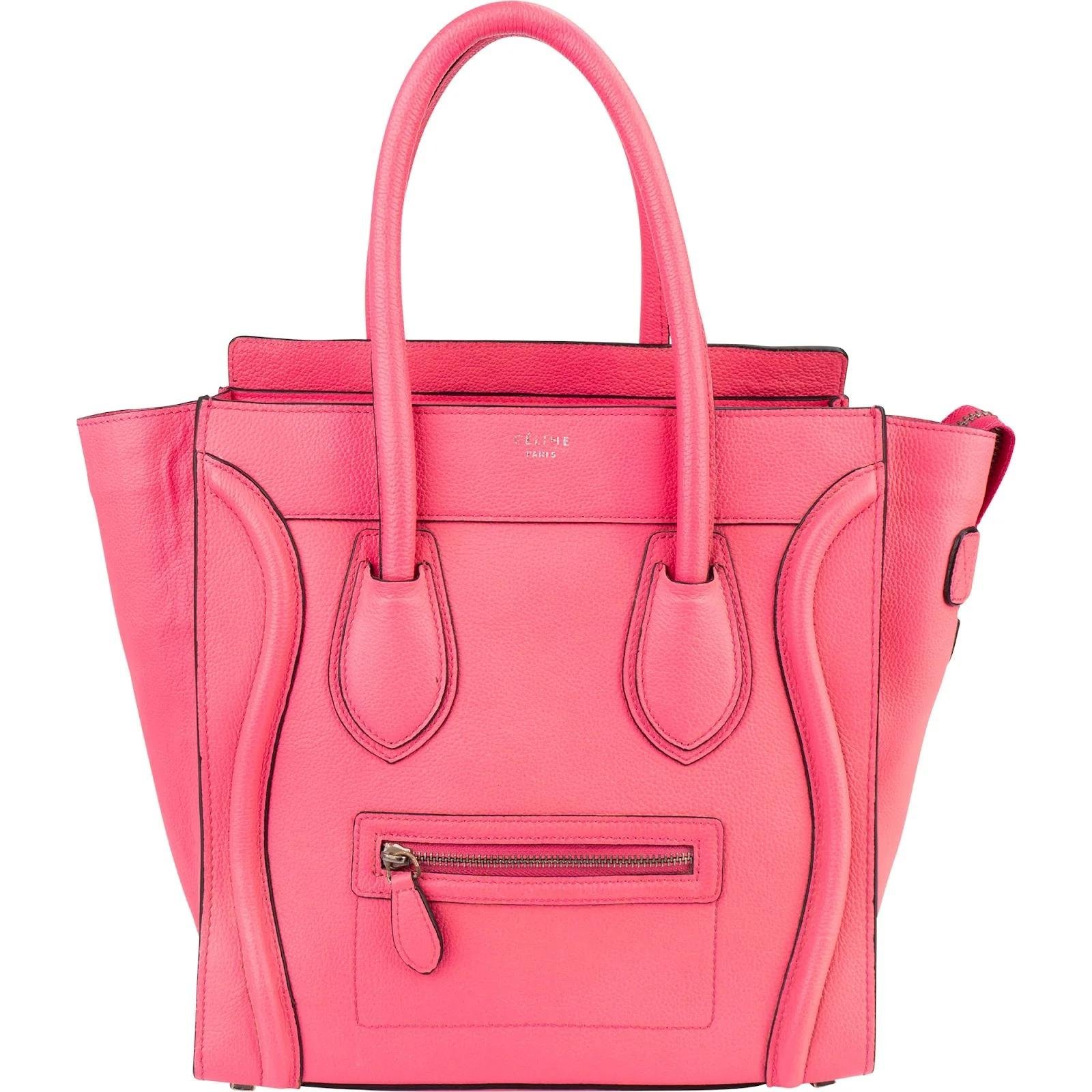 Luggage leather handbag