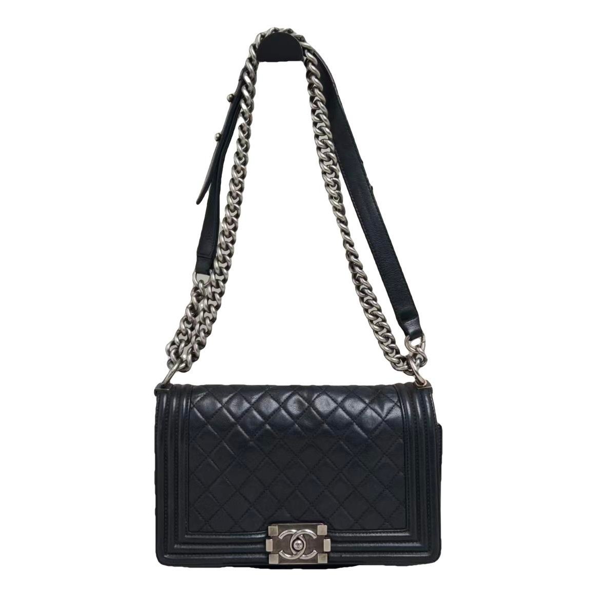 Boy leather crossbody bag