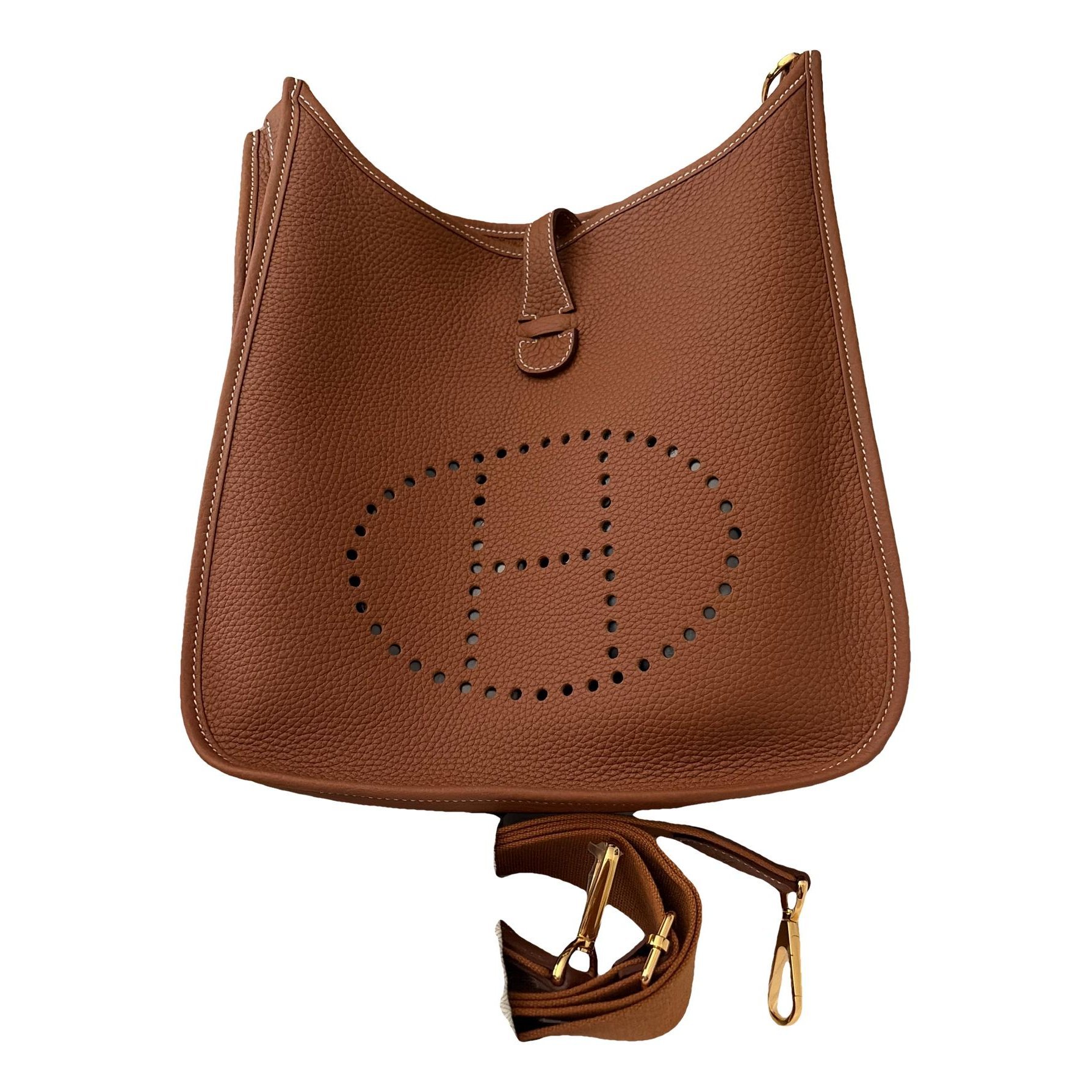 Evelyne leather crossbody bag