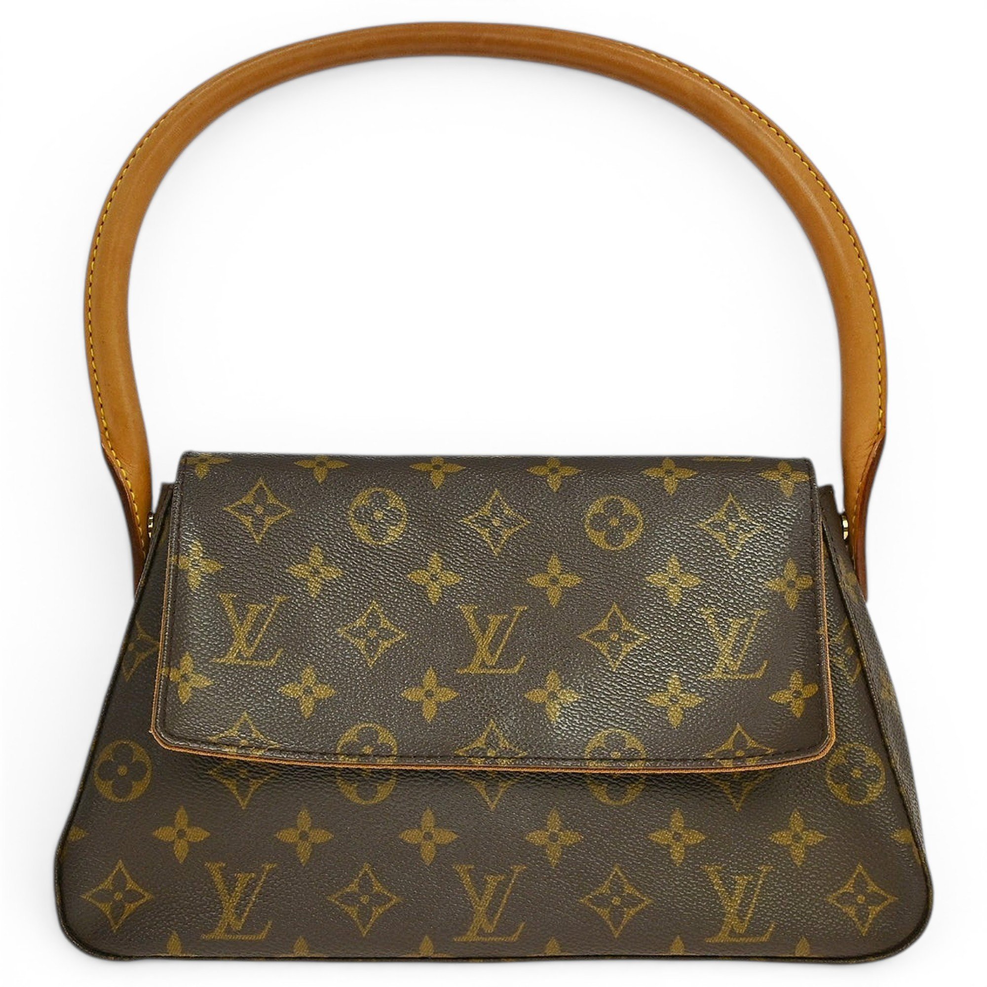 Looping cloth handbag