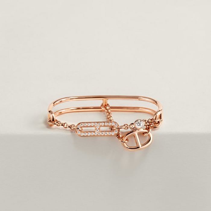 Sans Coloris Chaine d'Ancre Chaos Double Ring