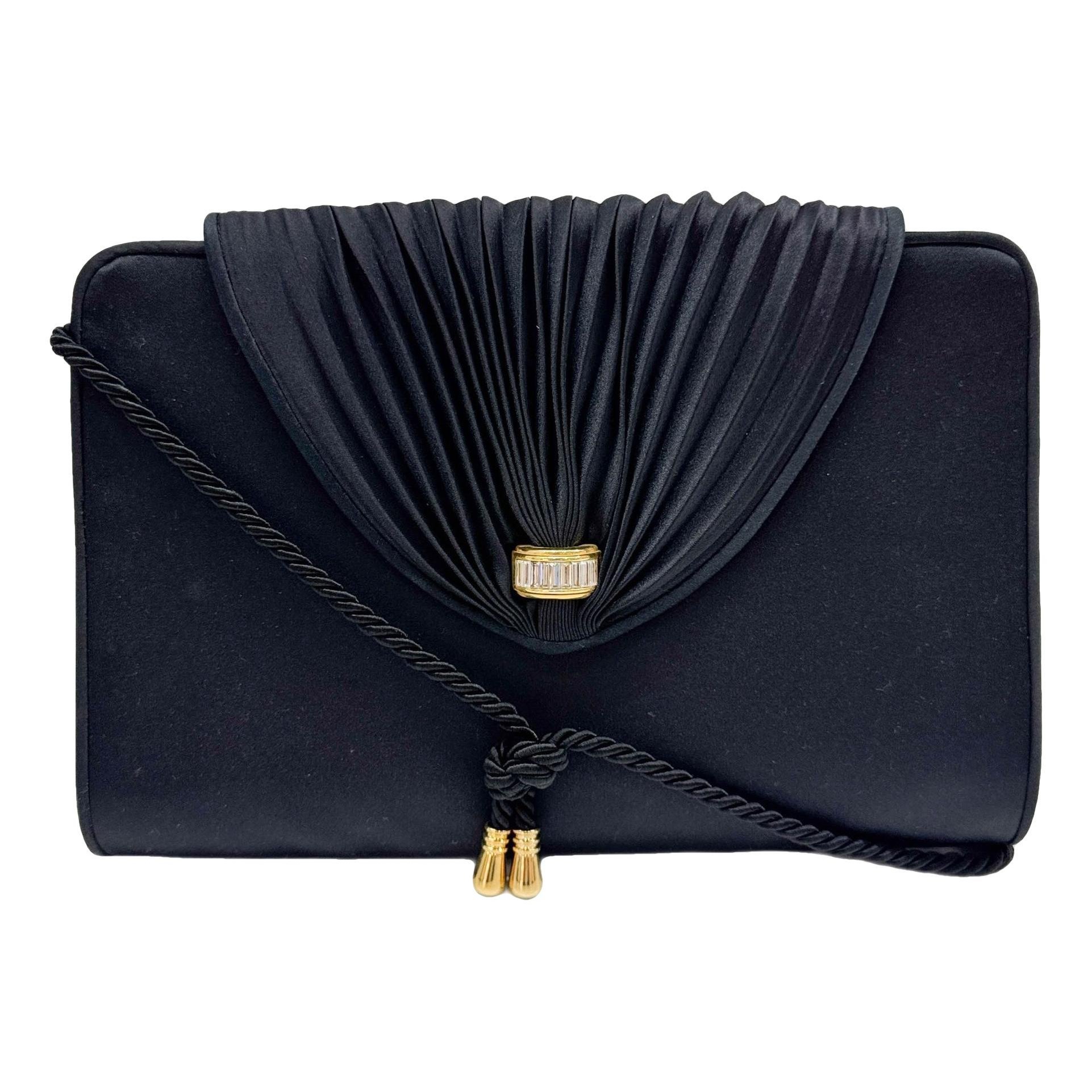 Silk crossbody bag