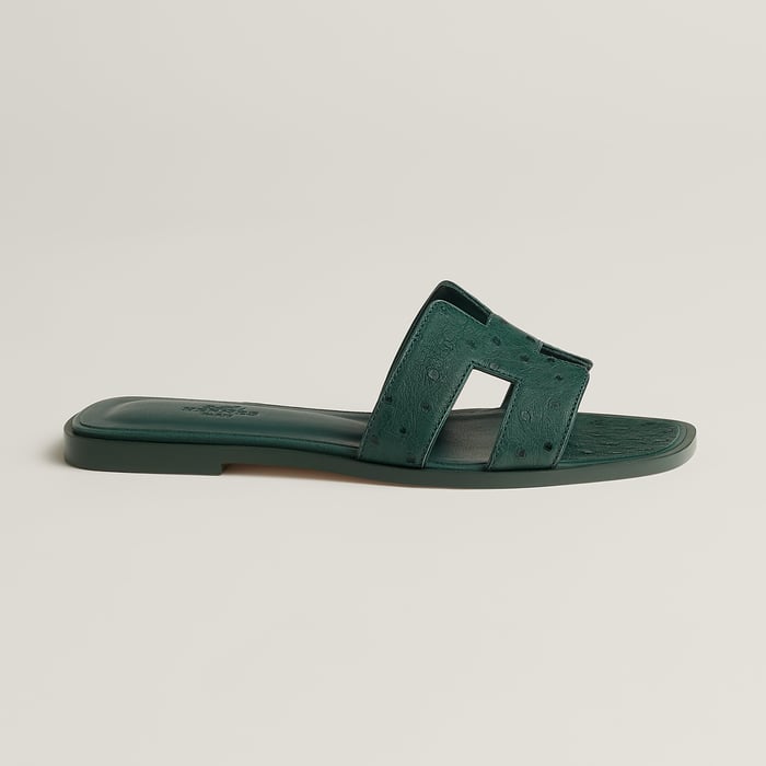 Vert Bouteille Oran Sandal