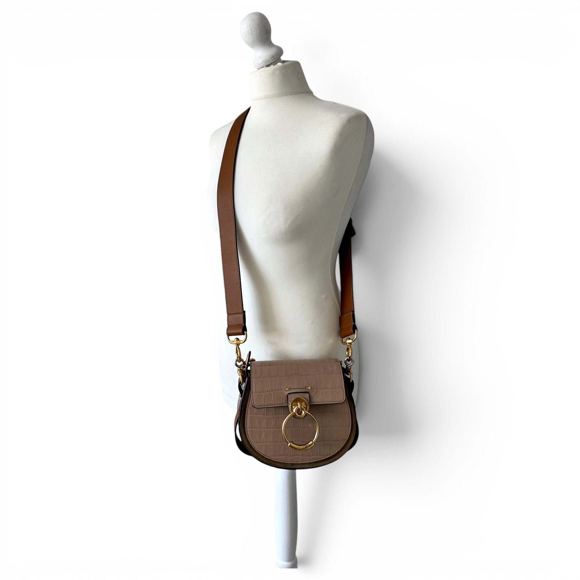 Tess leather handbag