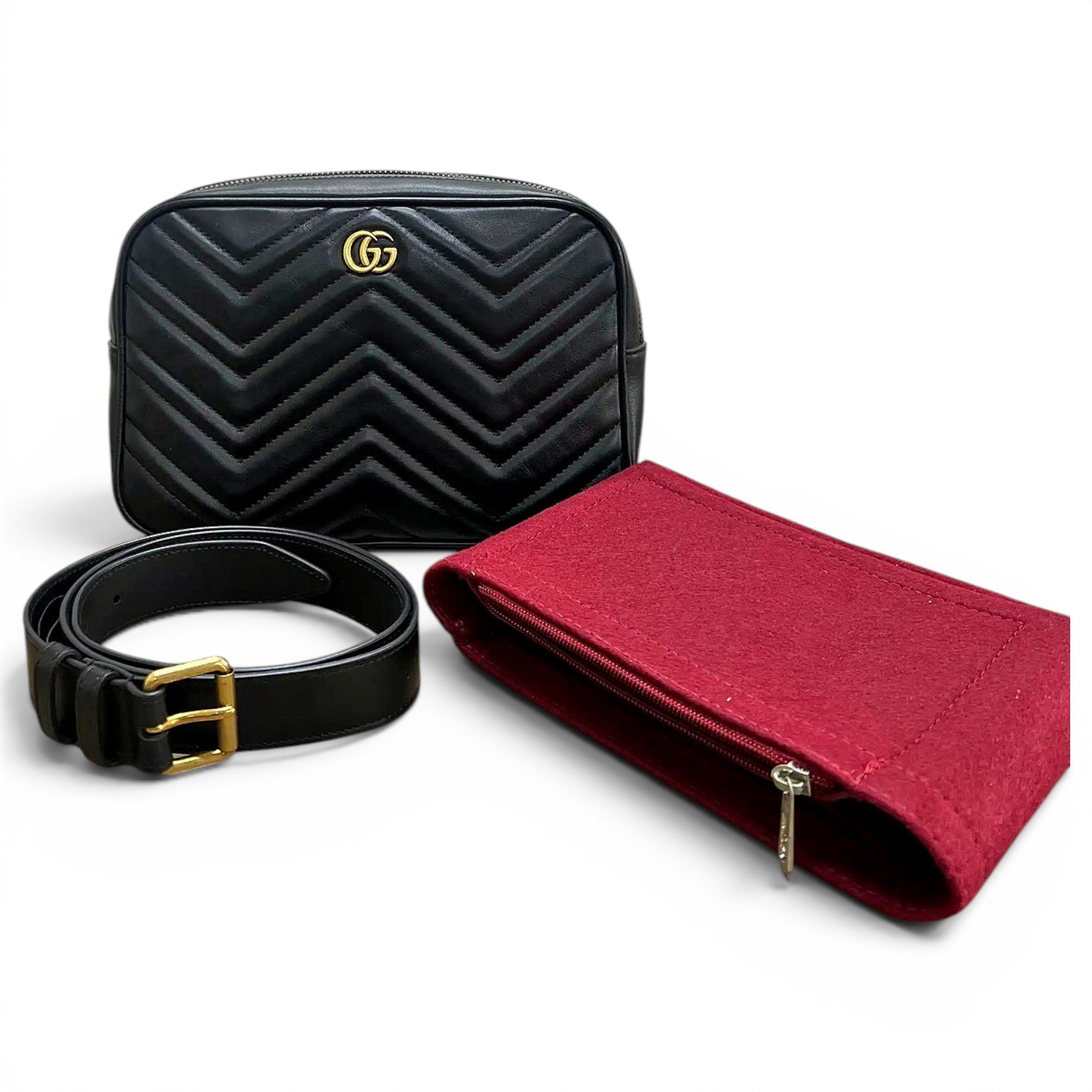 GG Marmont Oval leather handbag