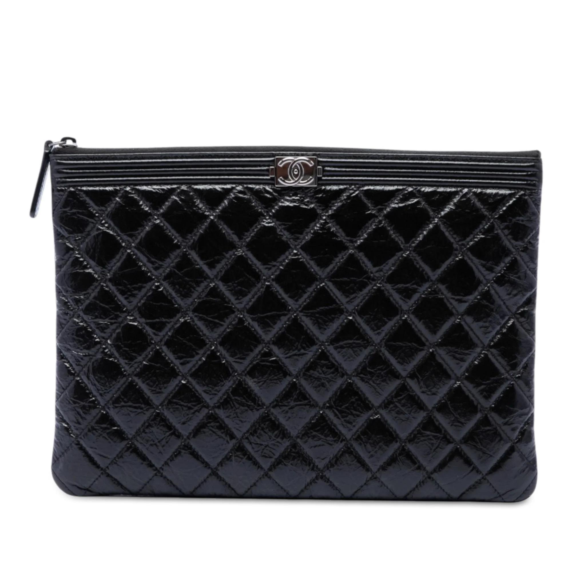 Boy patent leather handbag