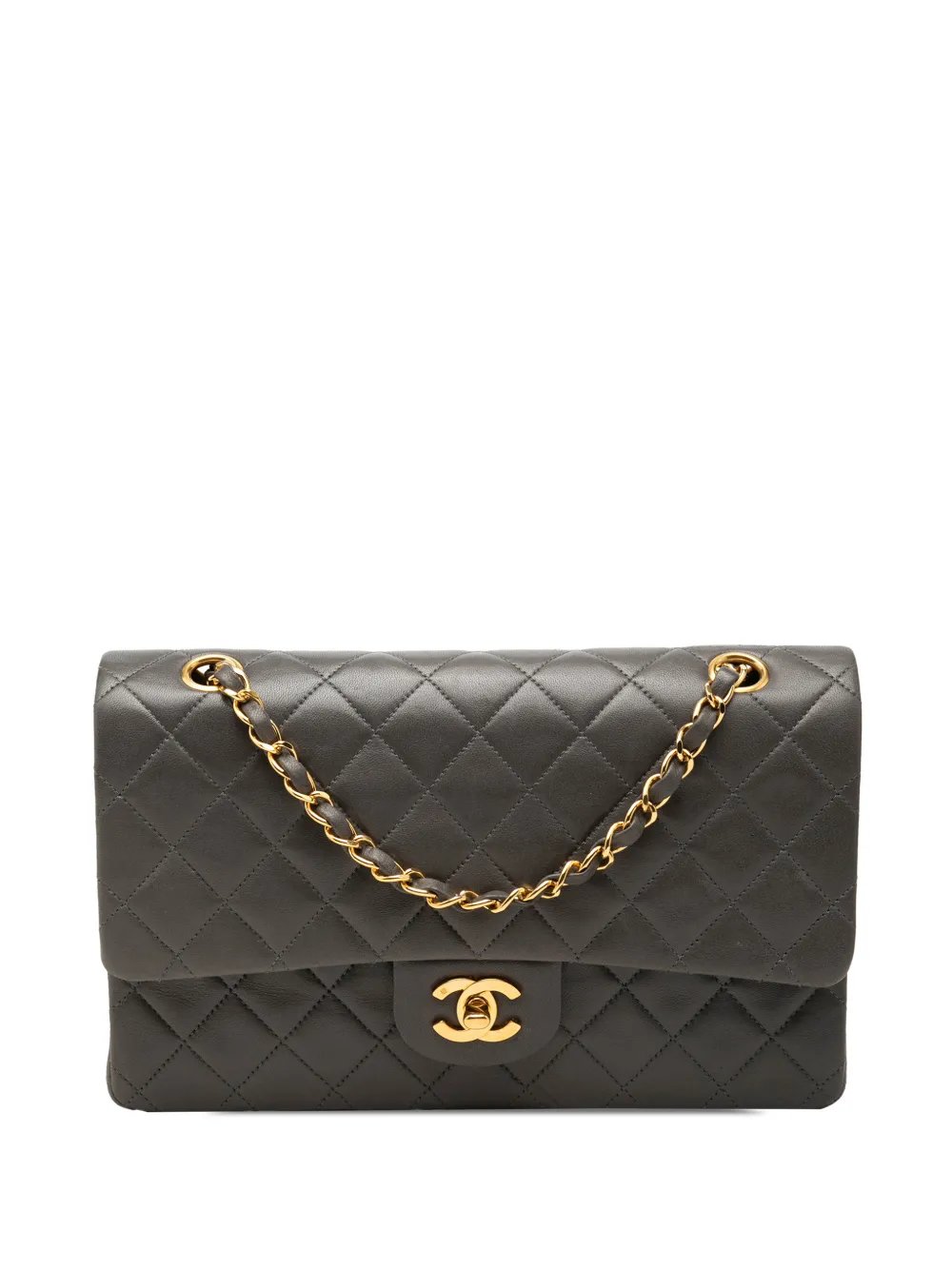 1991-1994 Medium Classic Lambskin Double Flap shoulder bag