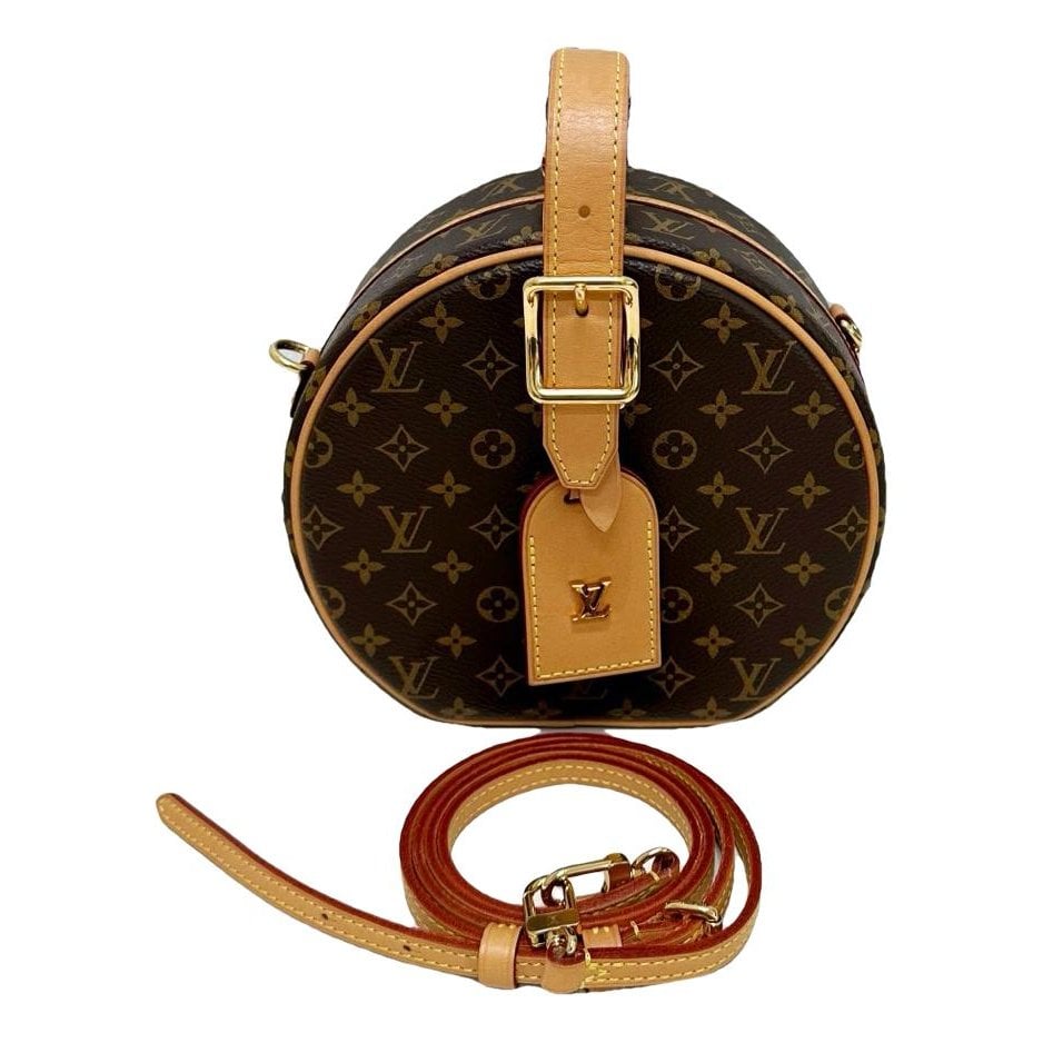 Boîte chapeau souple leather crossbody bag