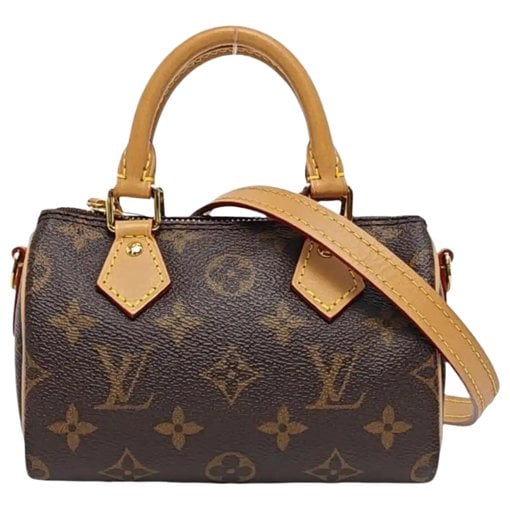 Nano Speedy / Mini HL leather handbag