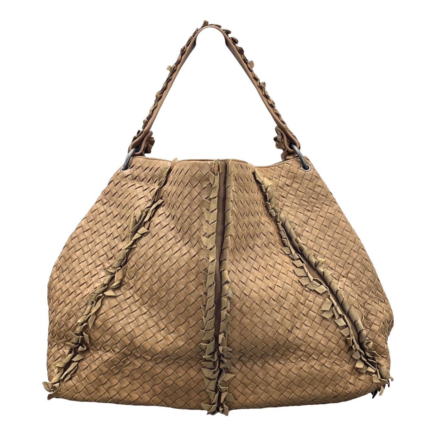 Leather tote
