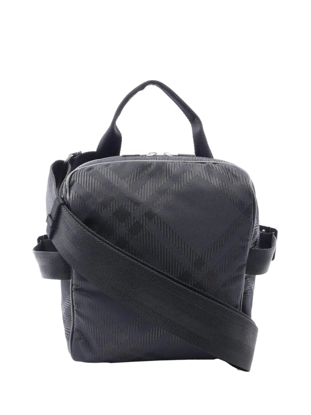 Burberry 2015-2026 Nylon Checked satchel