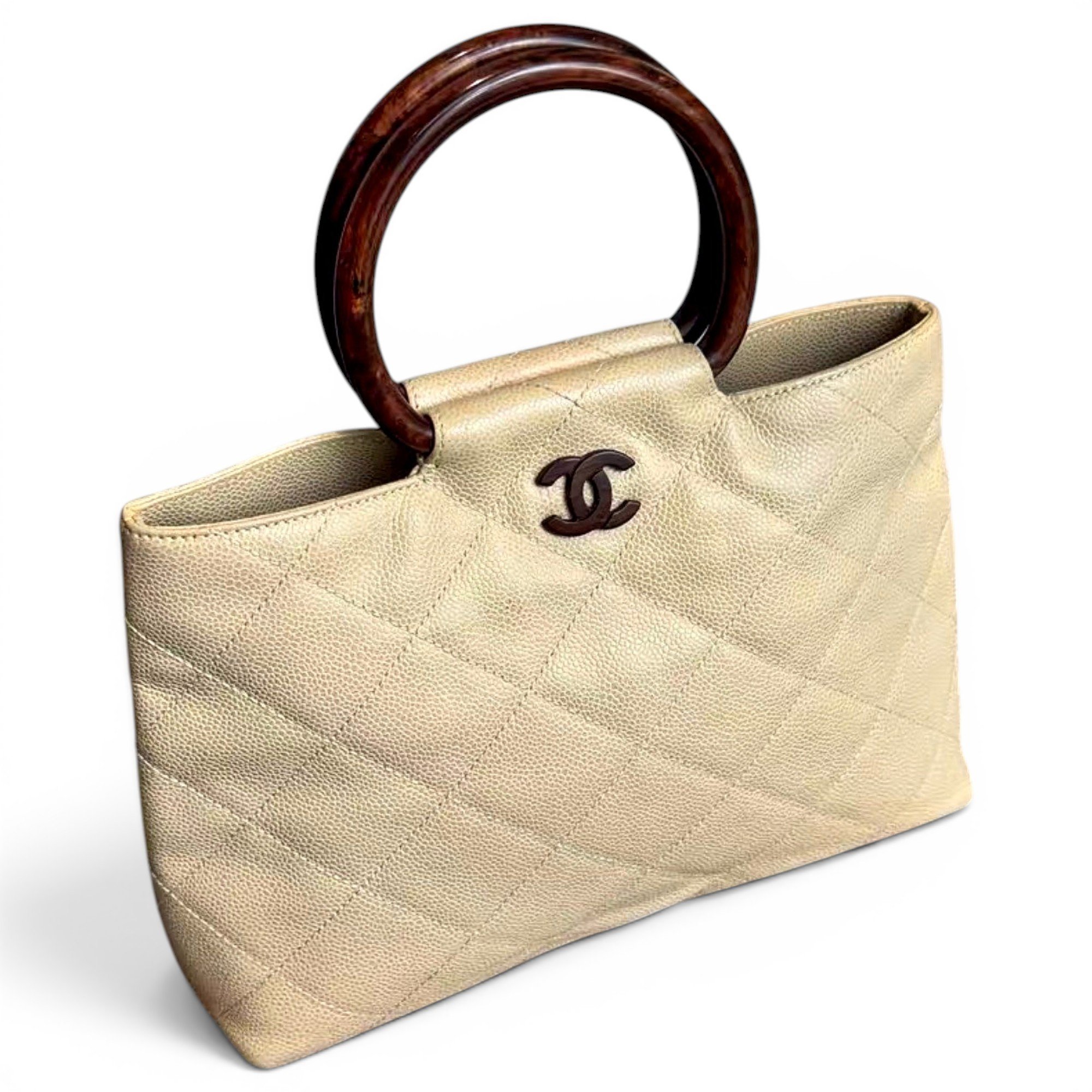 Leather handbag