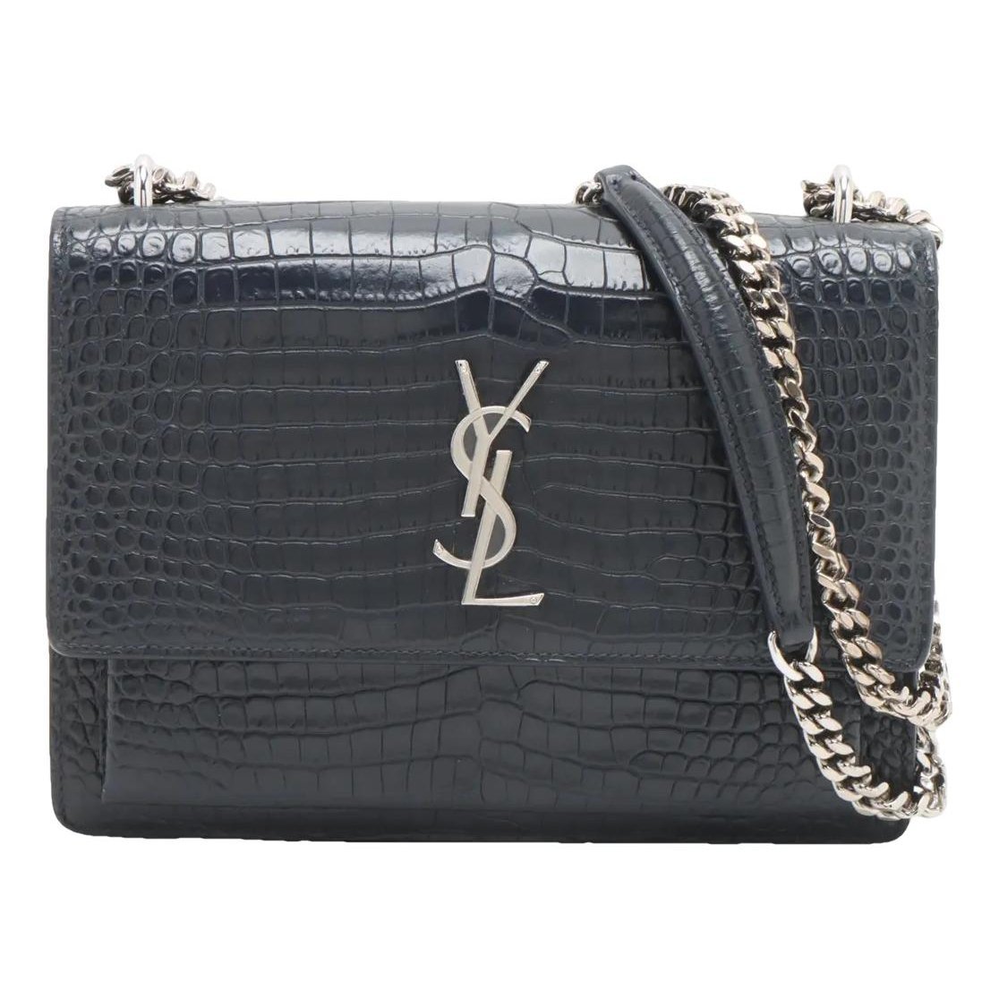 Sunset leather crossbody bag