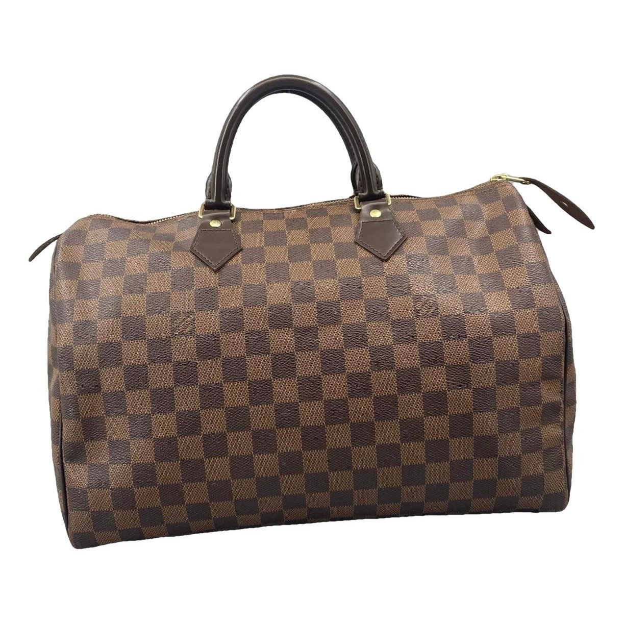 Speedy leather handbag