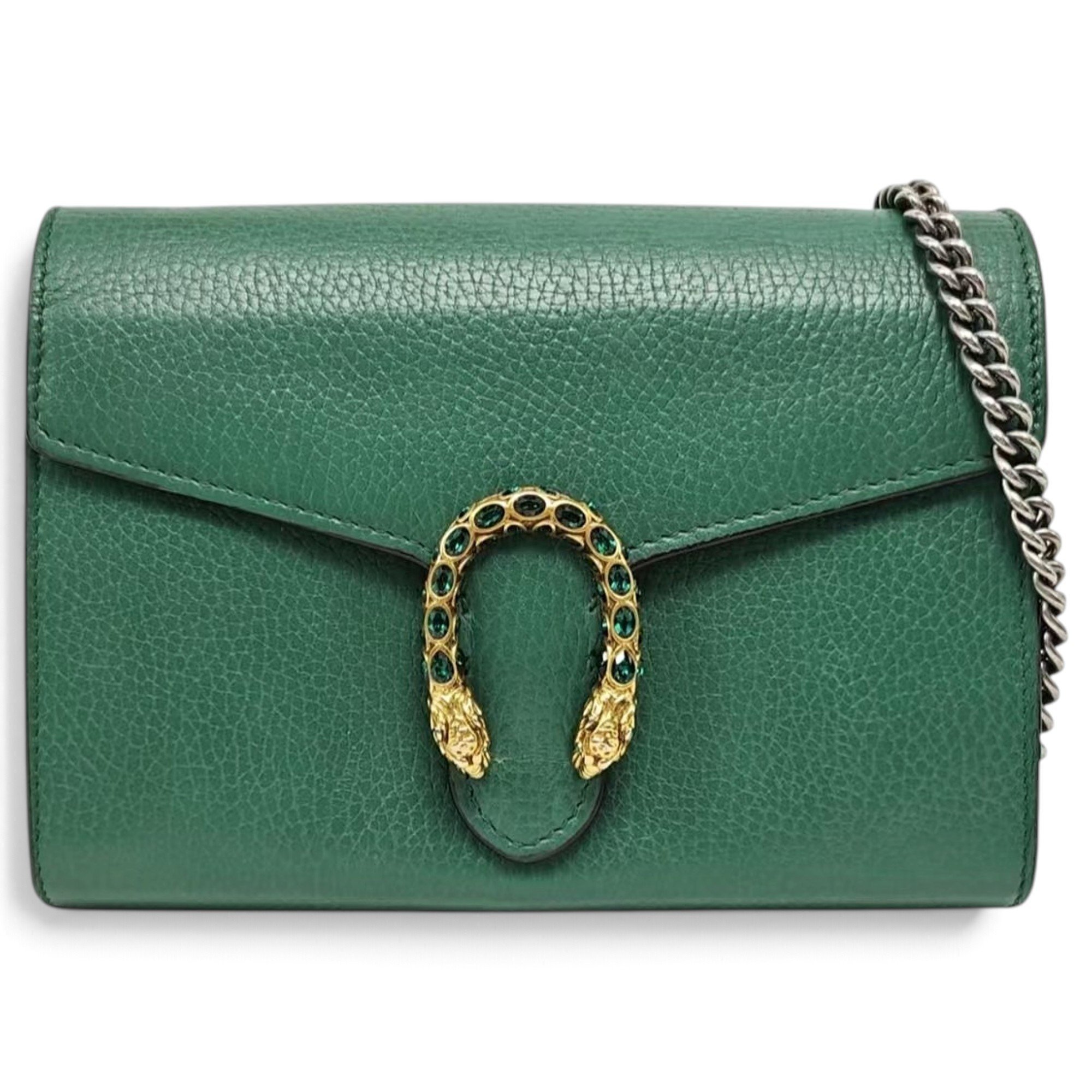 Dionysus Chain Wallet leather handbag