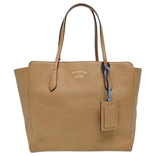 Swing leather handbag