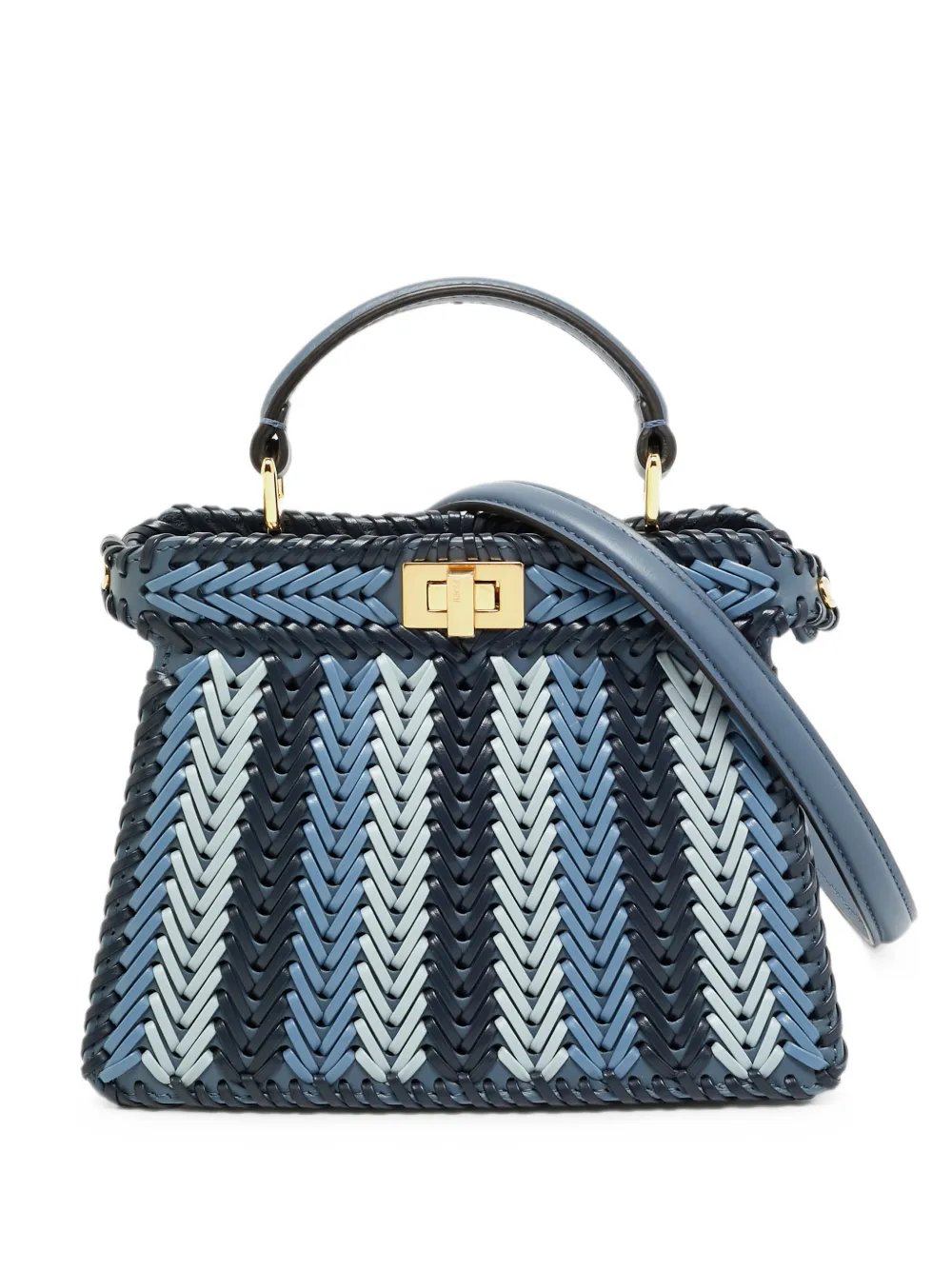 2025 Petite Peekaboo ISeeU woven tote bag