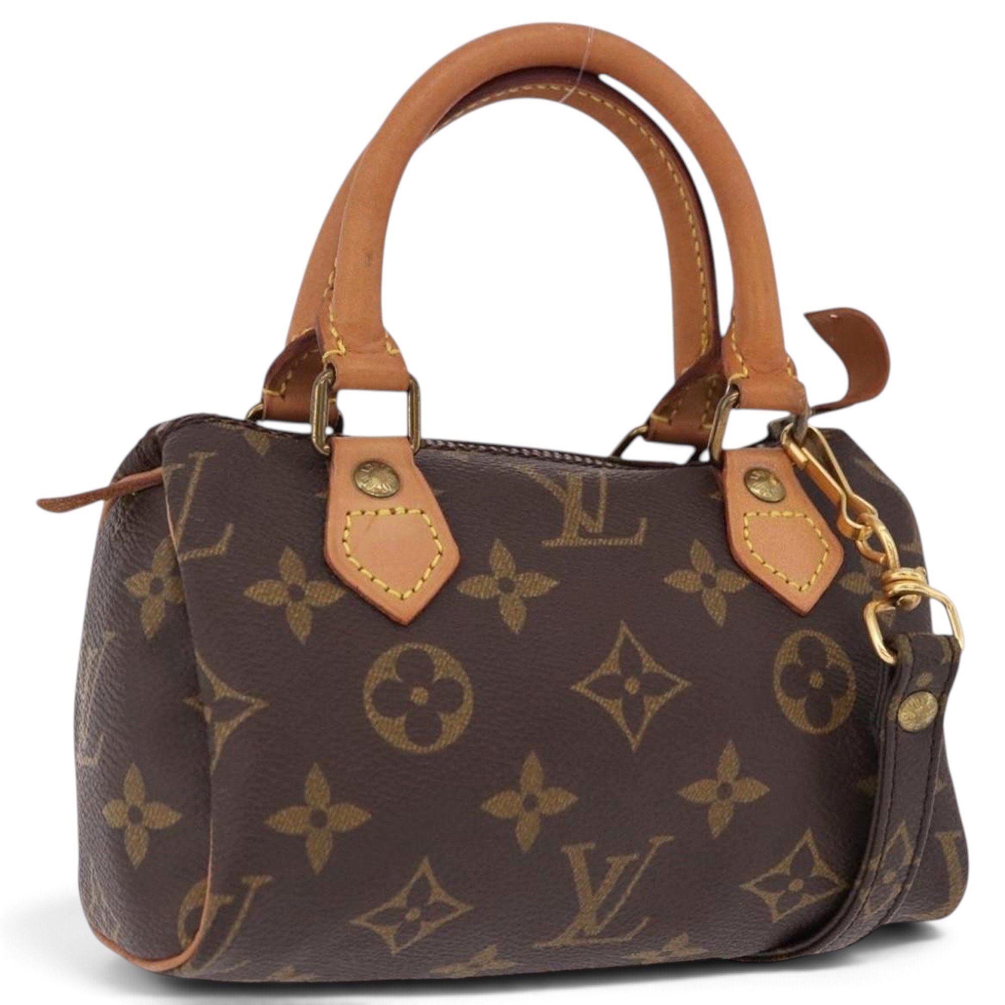 Speedy leather mini bag