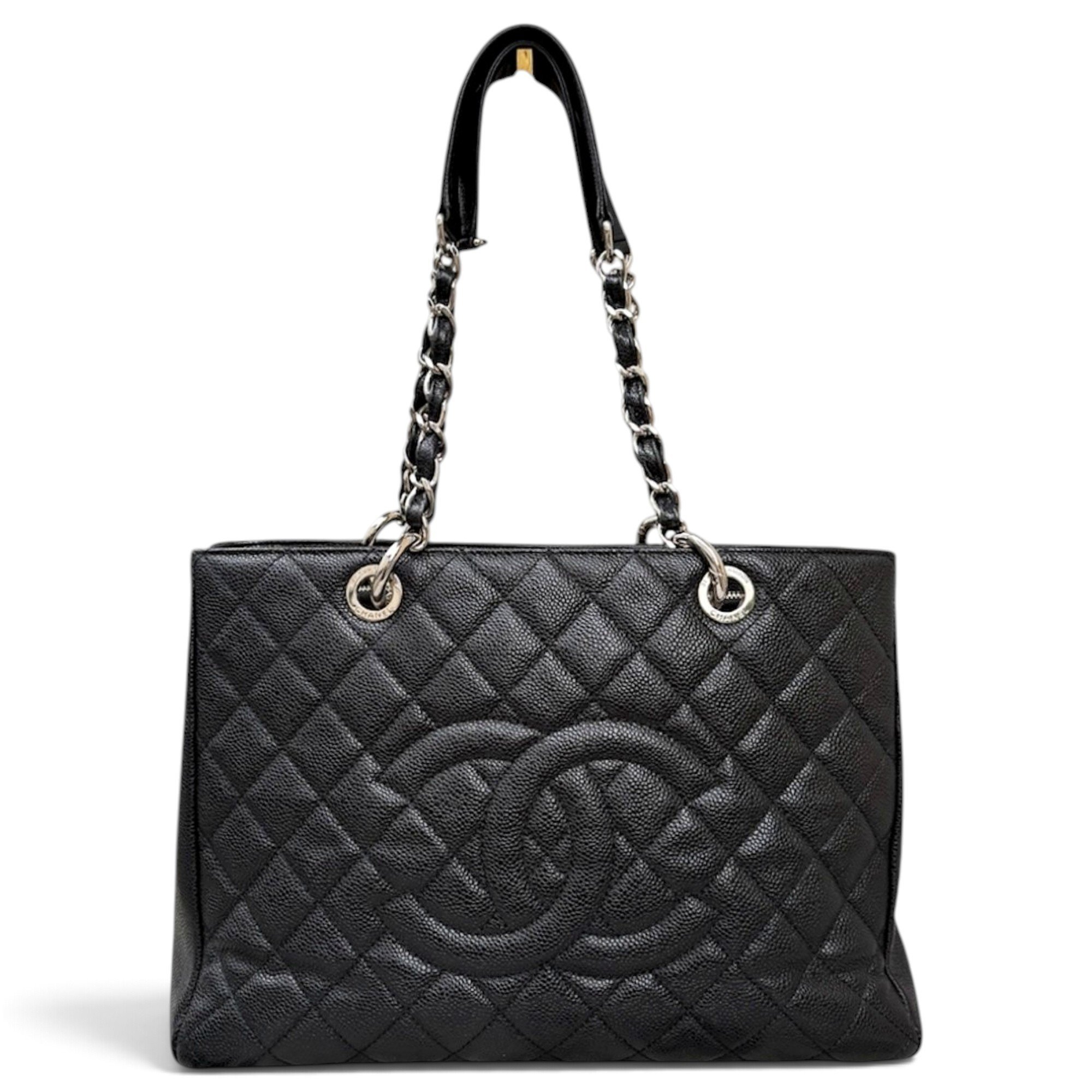 Grand shopping leather tote