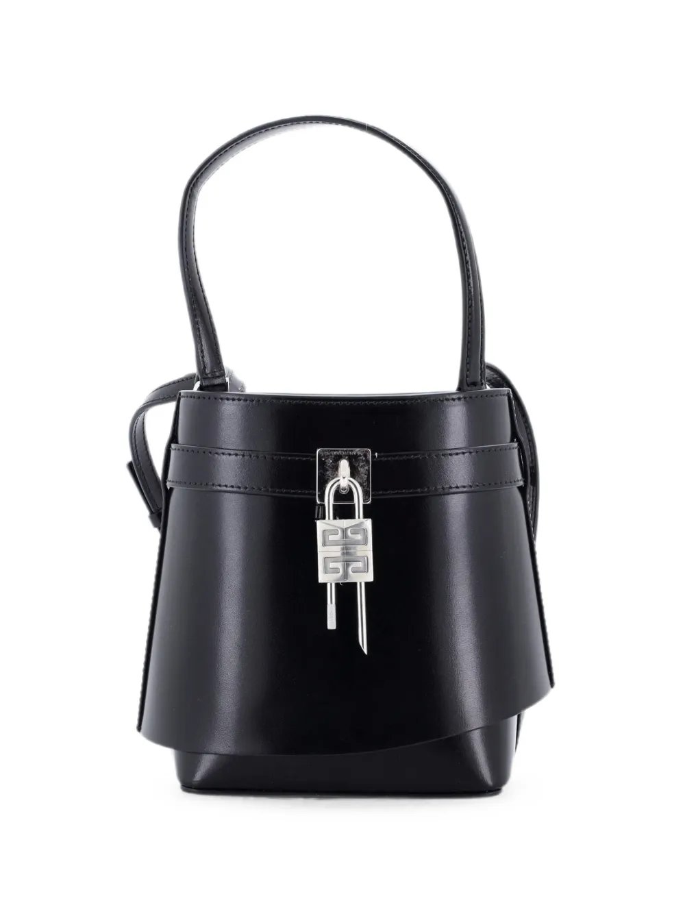 Givenchy GV Shark Lock Leather bucket bag