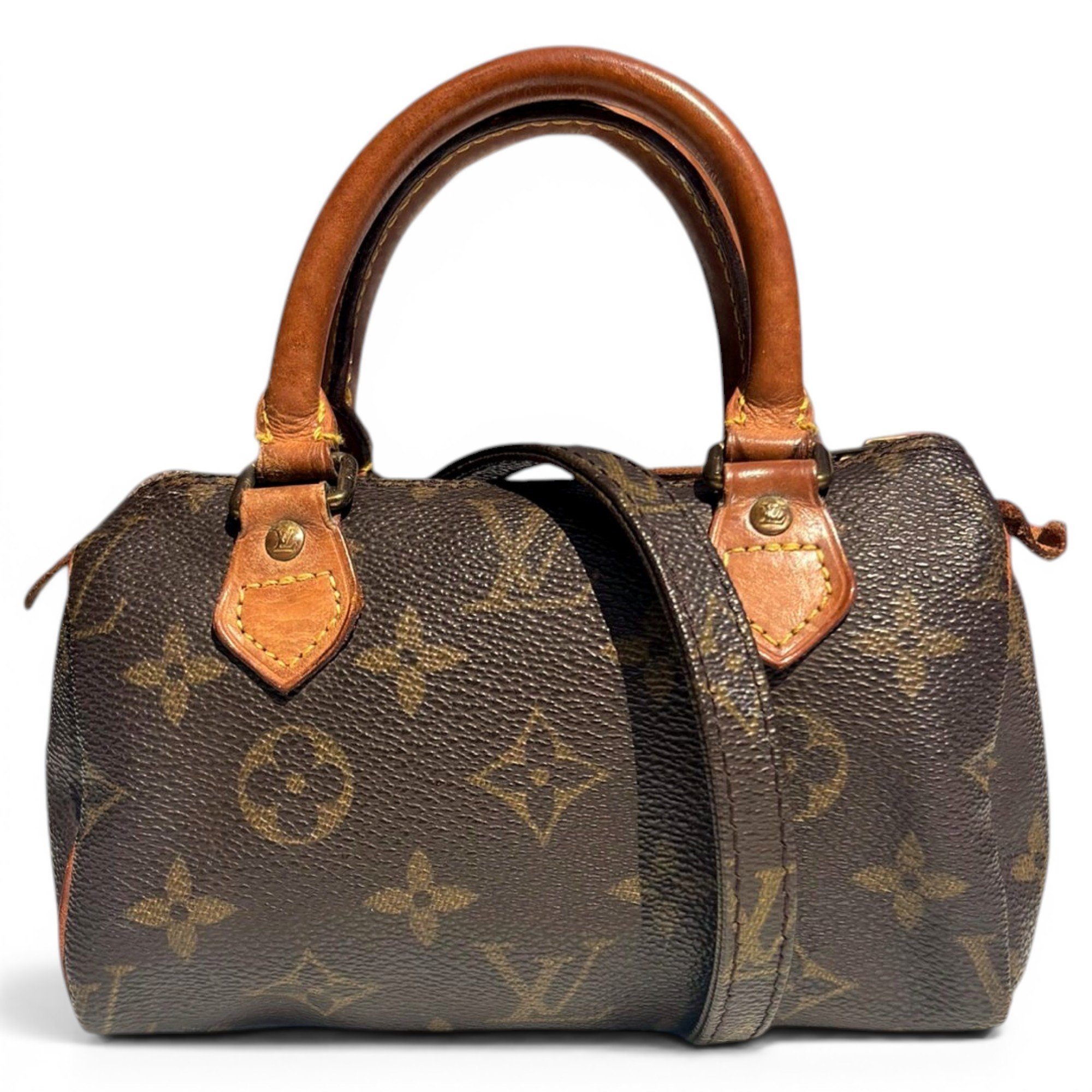 Nano Speedy / Mini HL leather mini bag