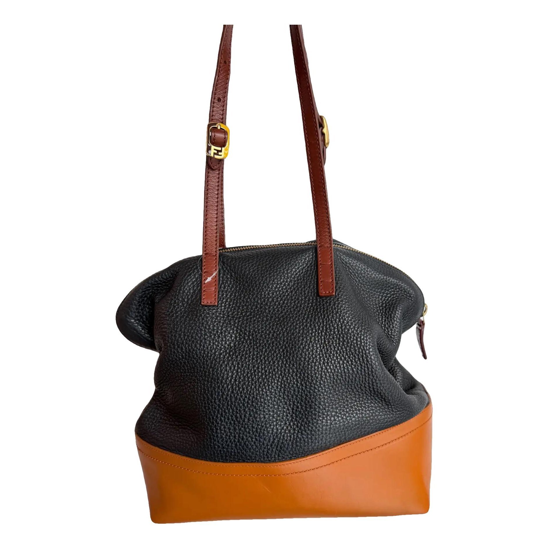 Chameleon leather handbag