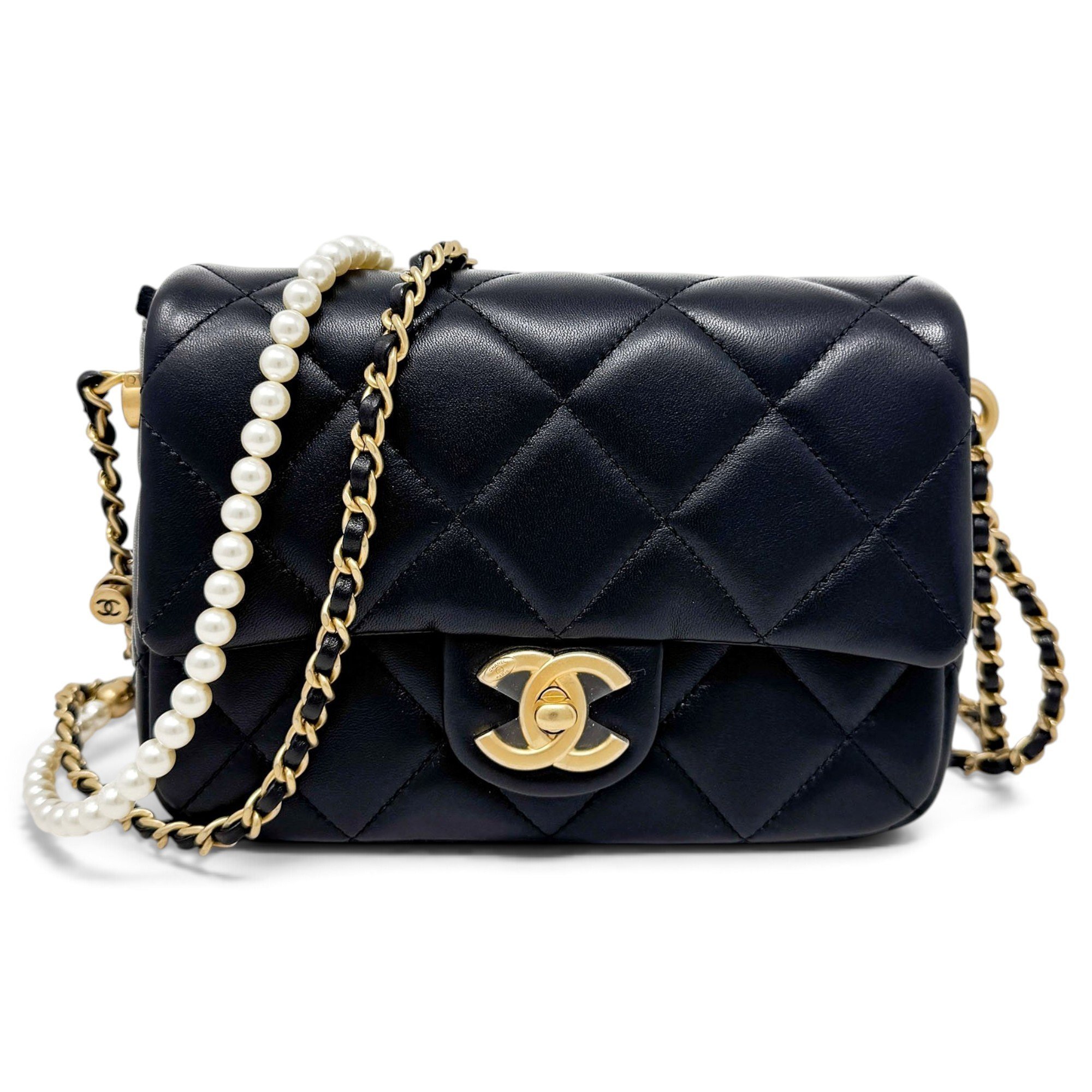 Pearl Bag leather handbag