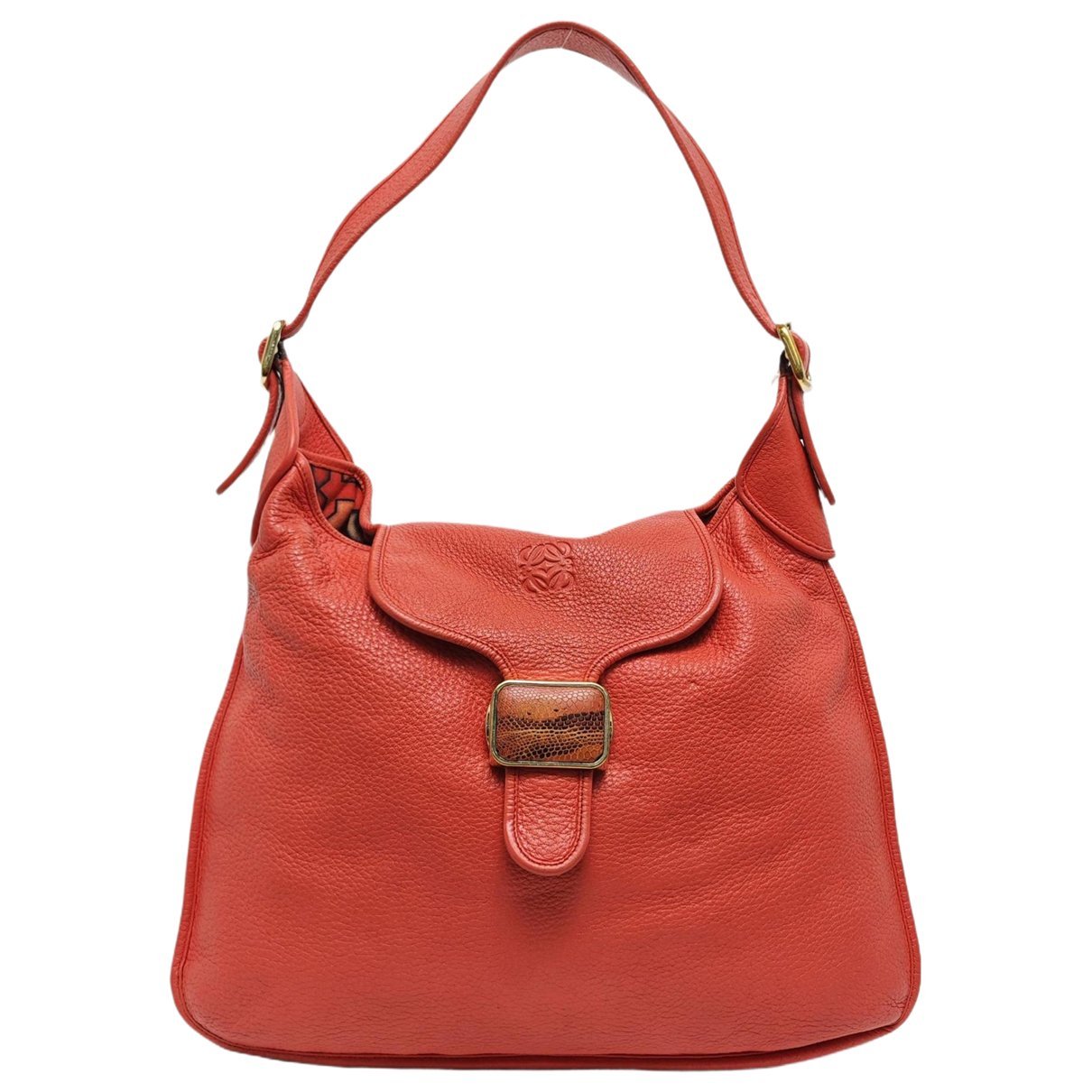 Leather handbag