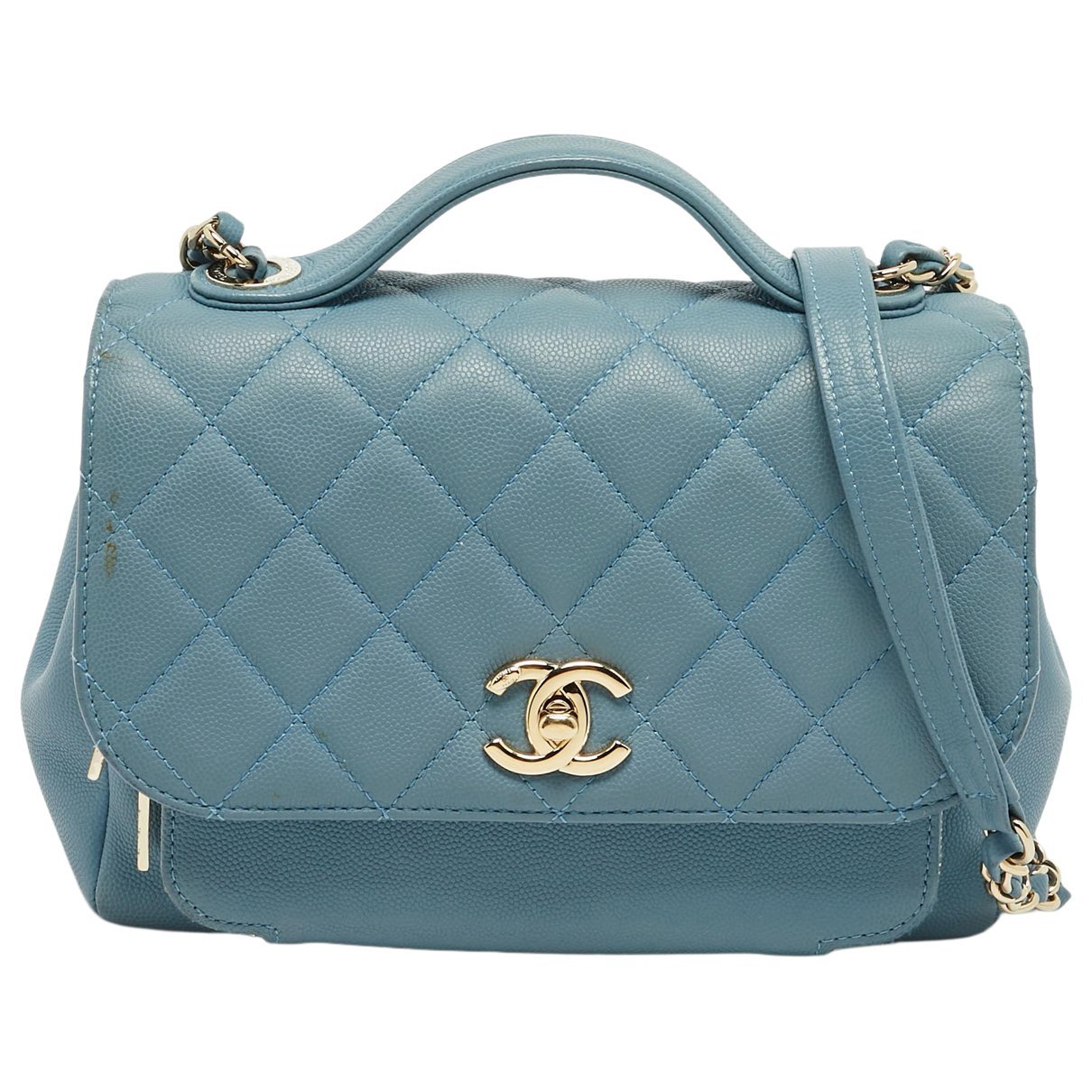 Business Affinity leather satchel
