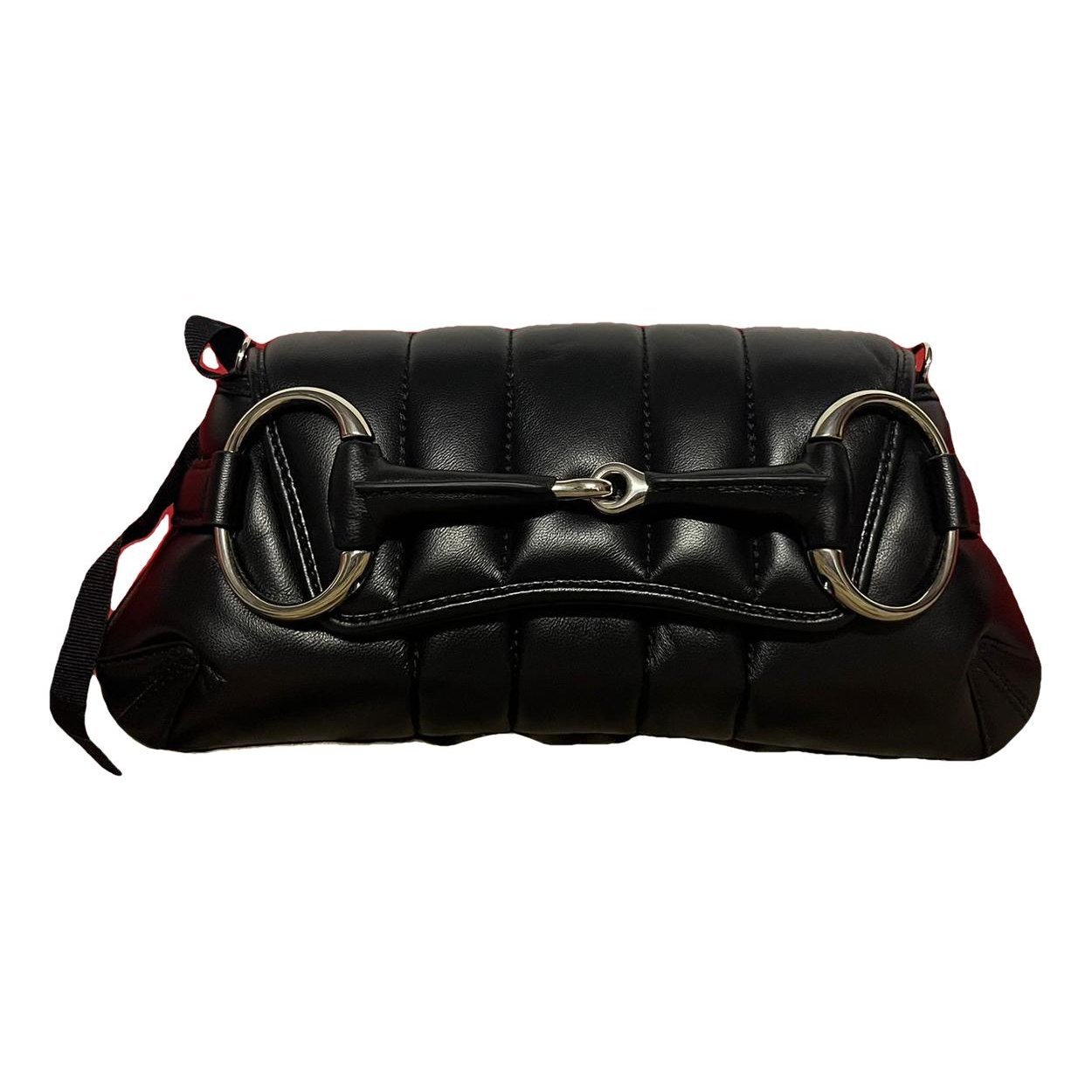 Horsebit Chain leather handbag
