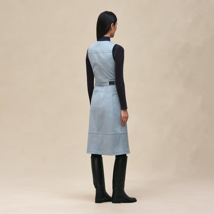 Bleu Adriatique Wraparound Dress