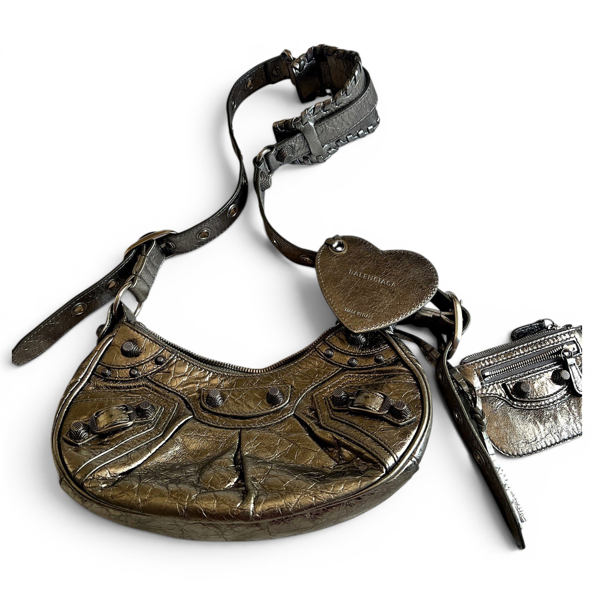 Le Cagole leather handbag