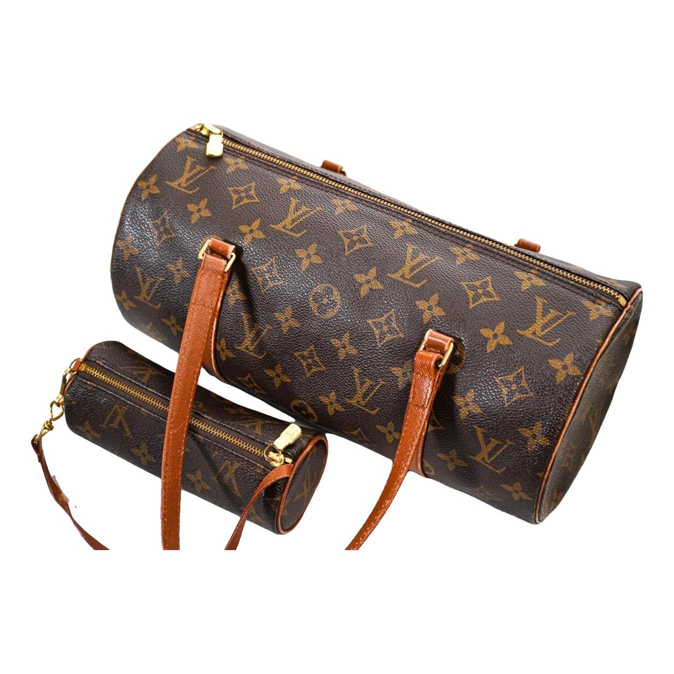 Papillon leather handbag