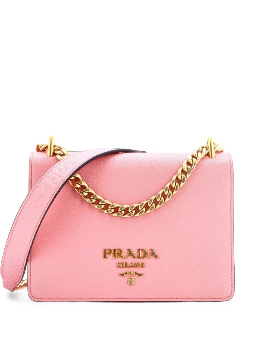 Chain Flap Bag Saffiano Leather Small crossbody bag