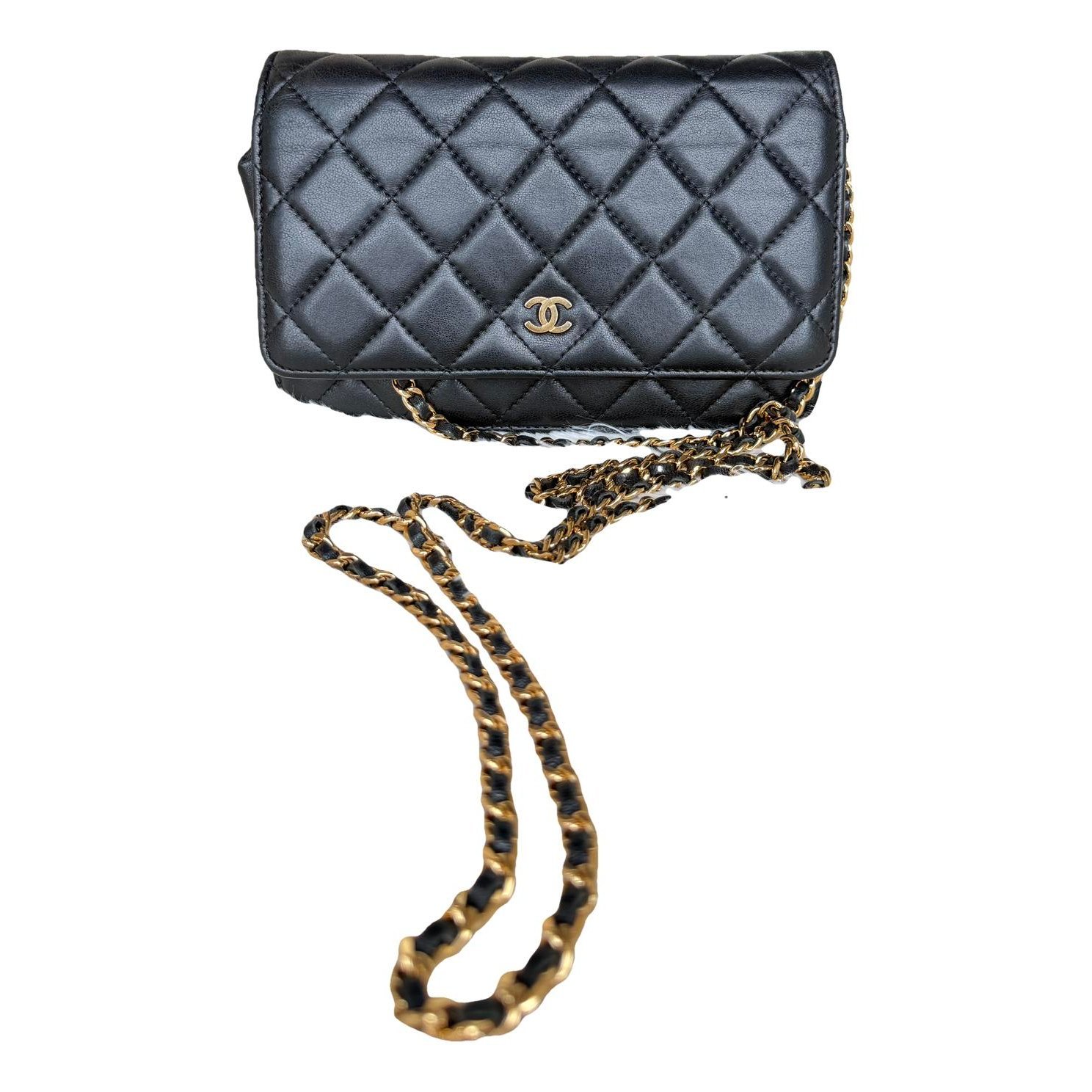 Wallet On Chain Timeless/Classique leather crossbody bag