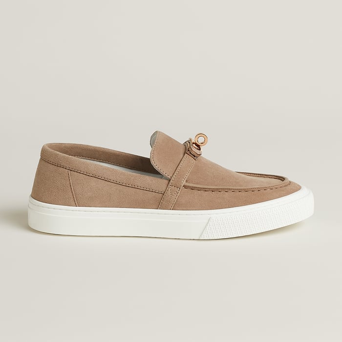 Beige Sable Game Slip-on Sneaker