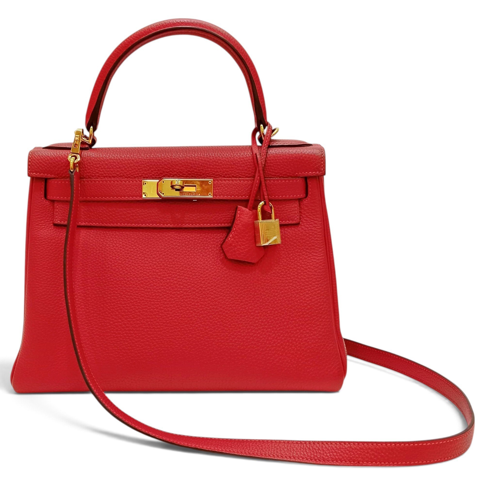 Kelly 28 leather handbag