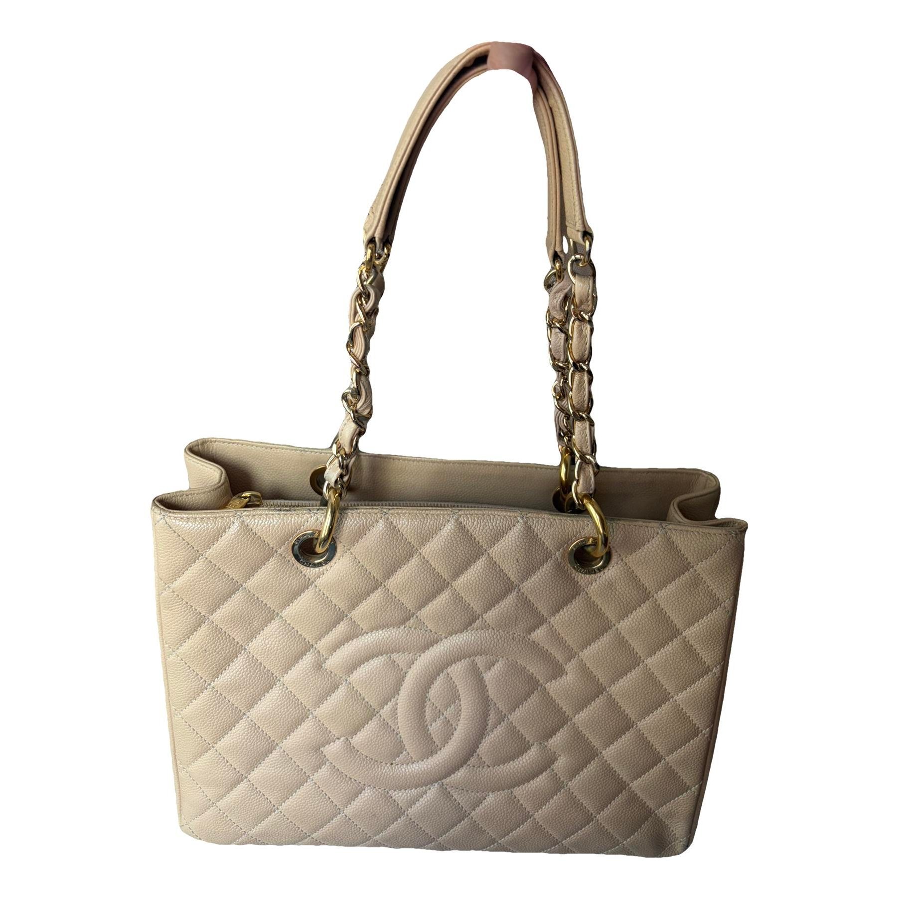Grand shopping leather handbag