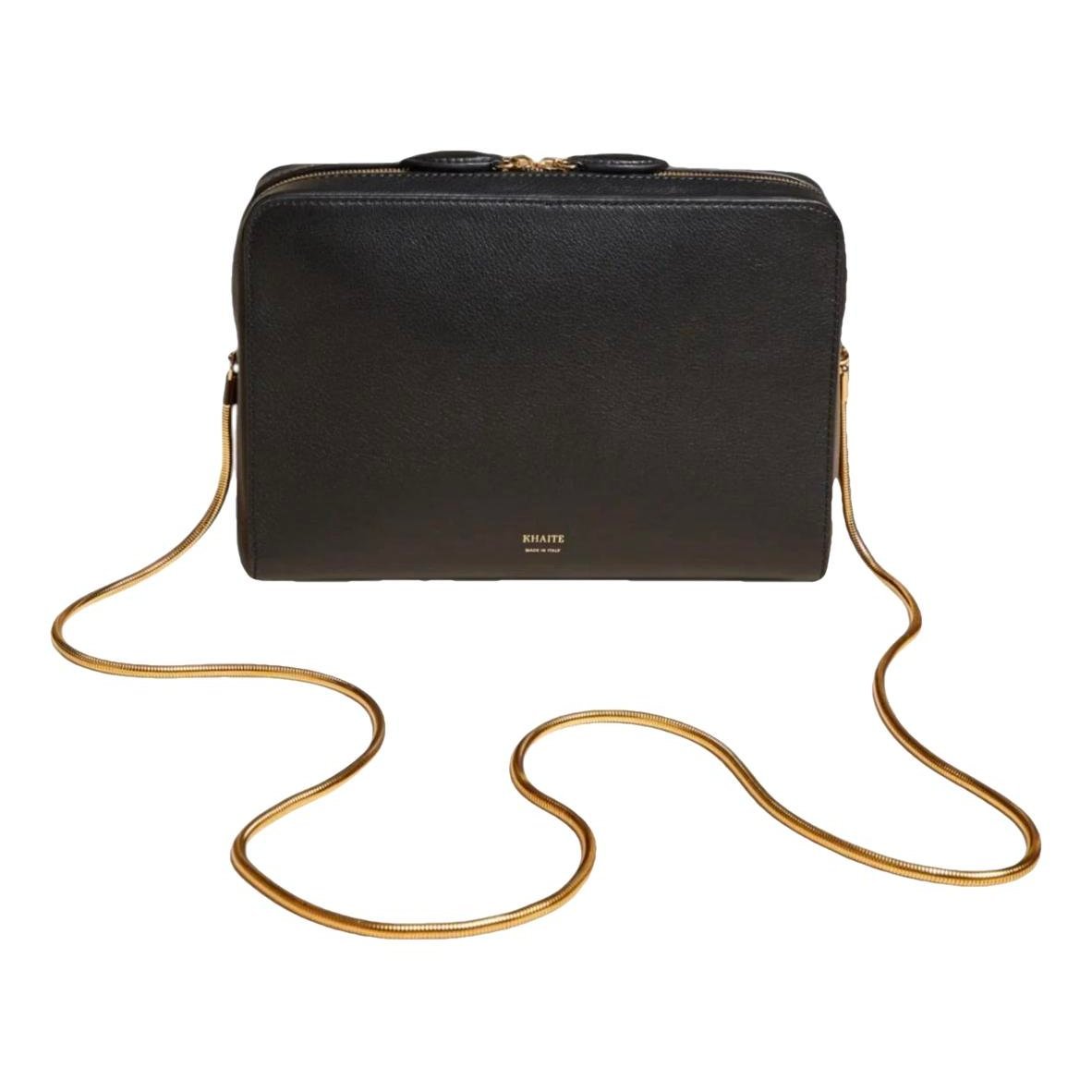 Leather crossbody bag