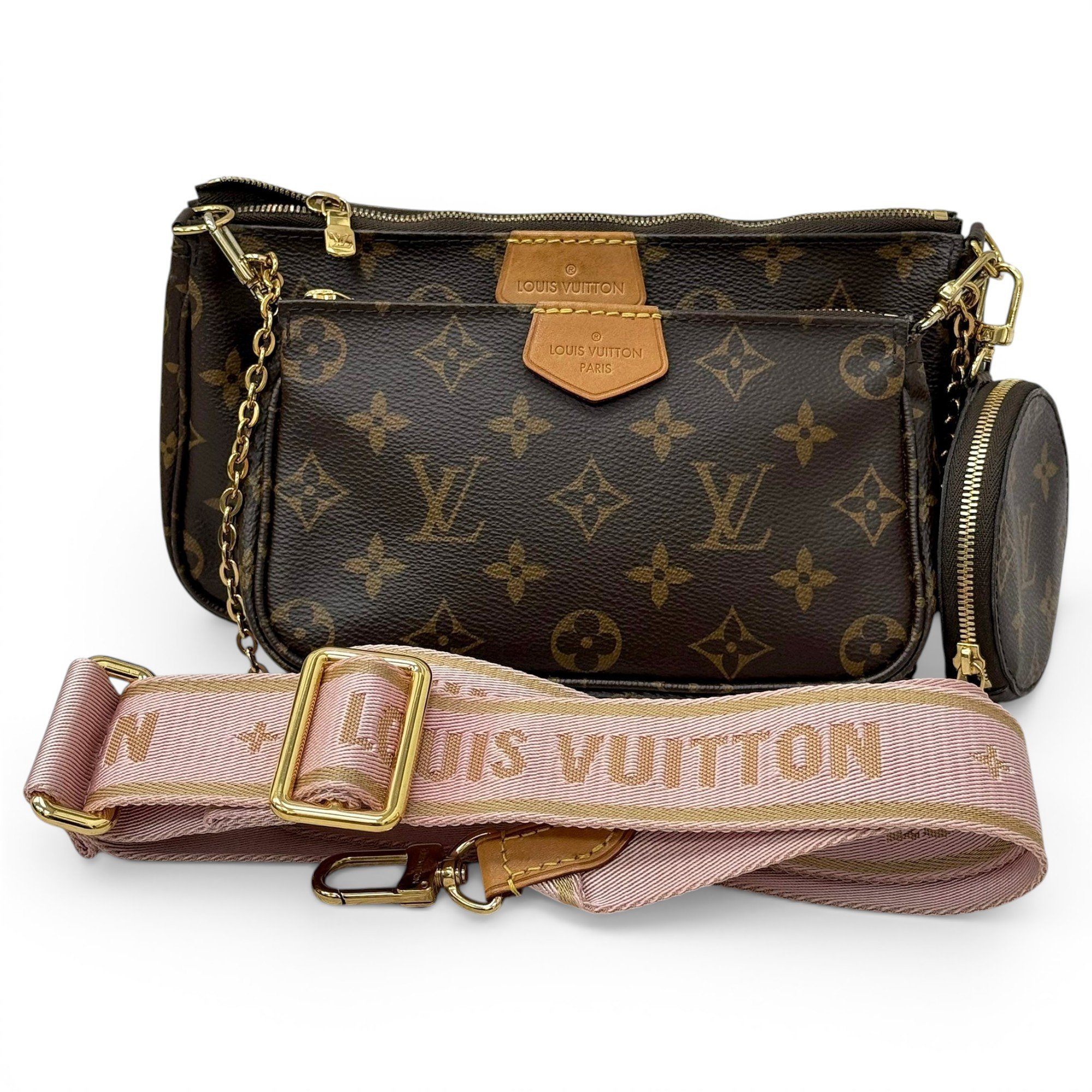 Multi Pochette Accessoires leather handbag