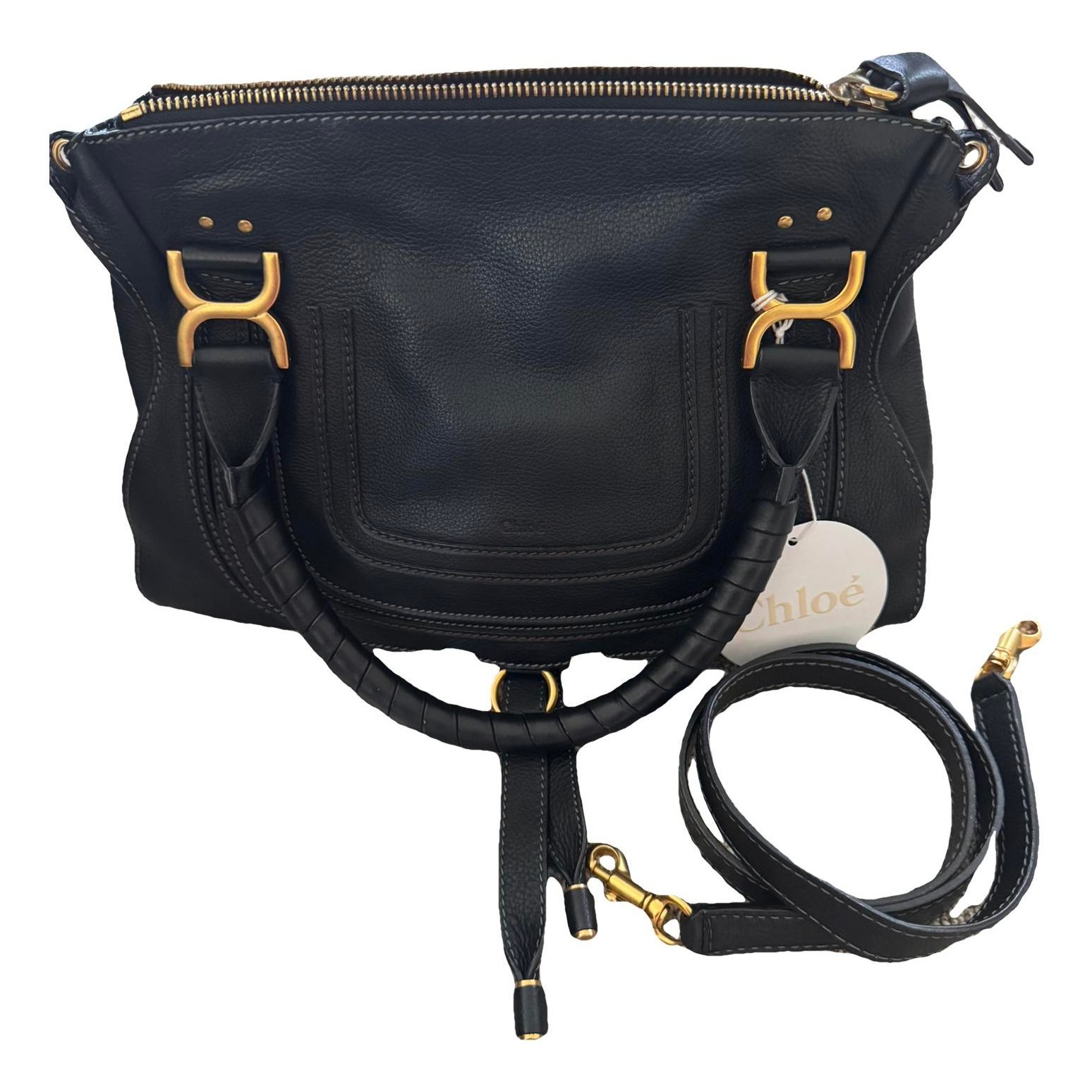 Marcie leather handbag