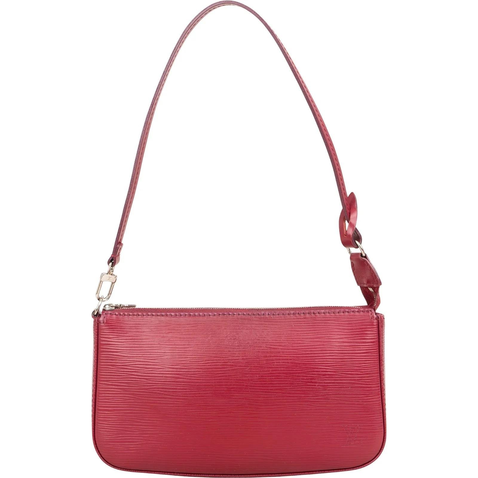 Pochette Accessoire leather handbag
