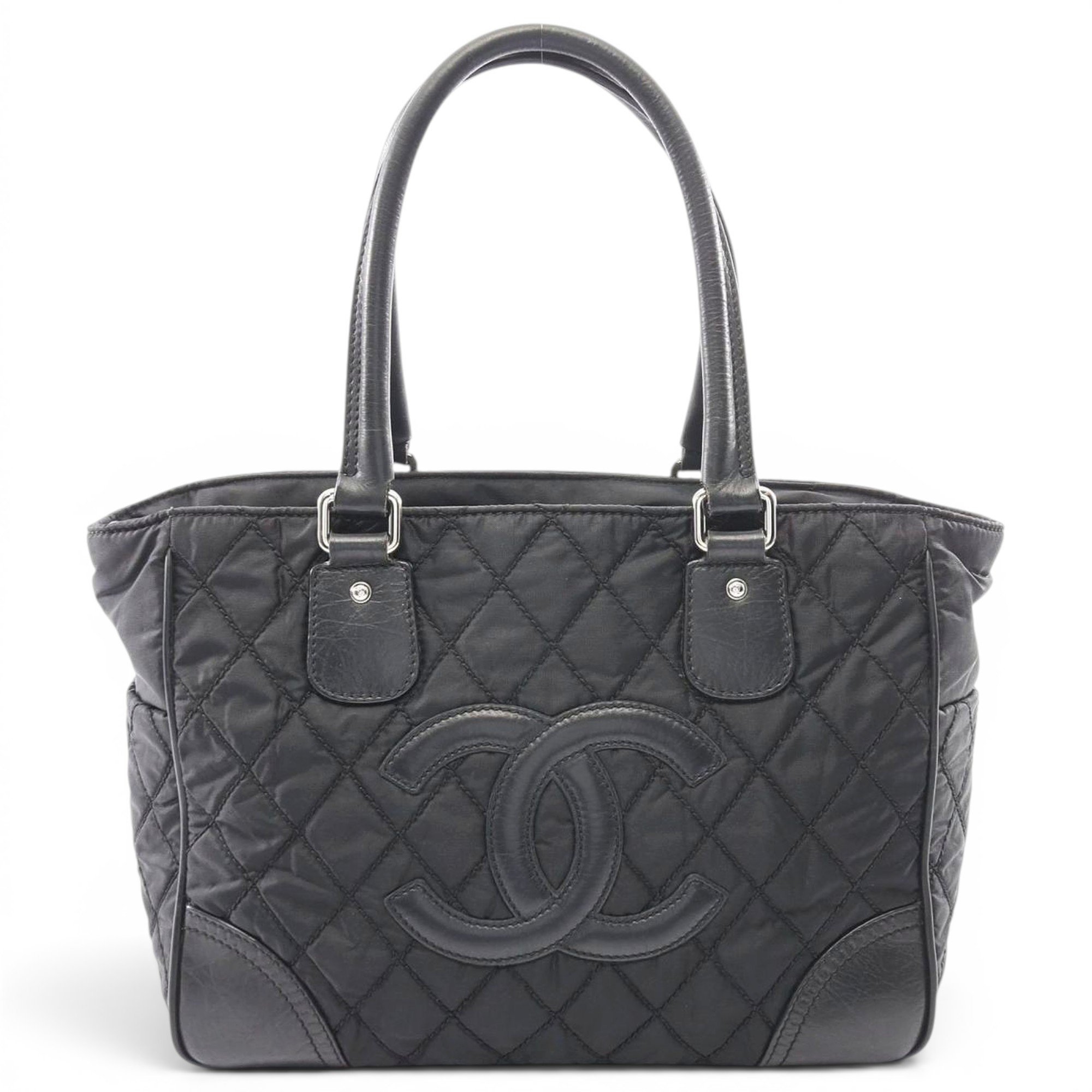 Leather tote