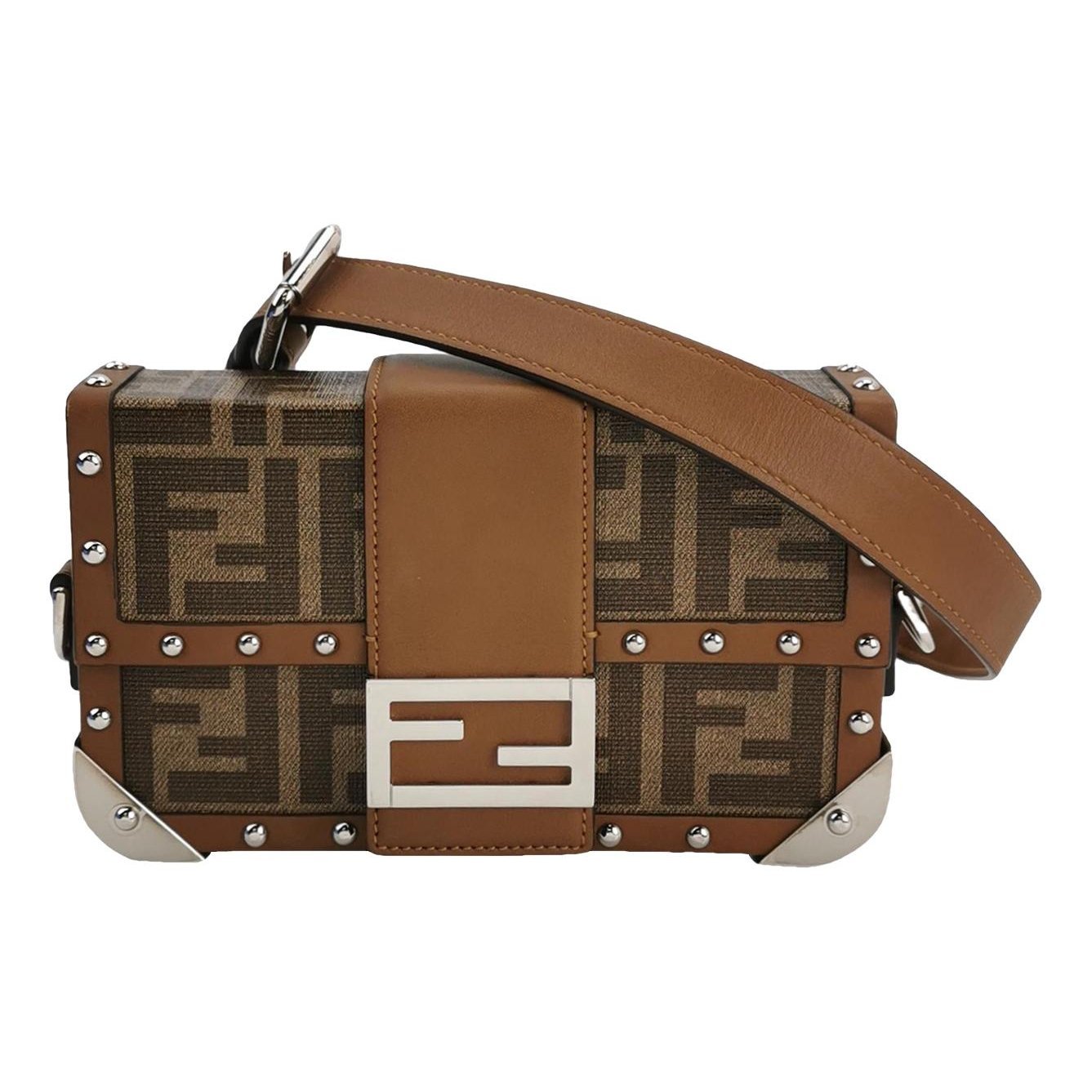Baguette leather handbag