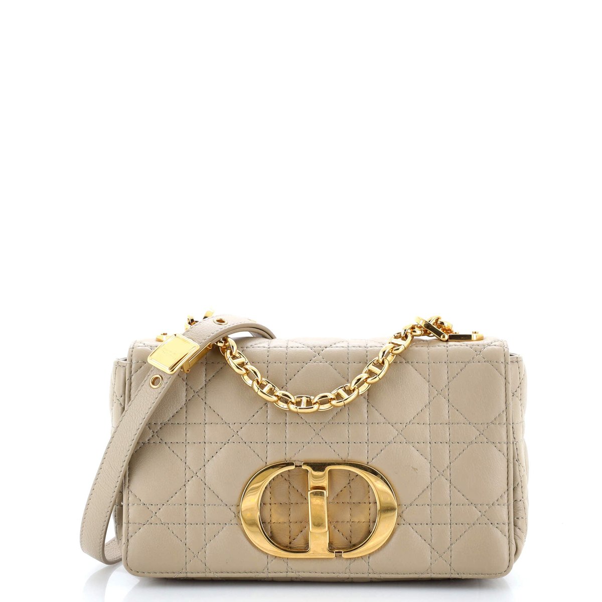 Dior Caro Bag Cannage Quilt Calfskin Small